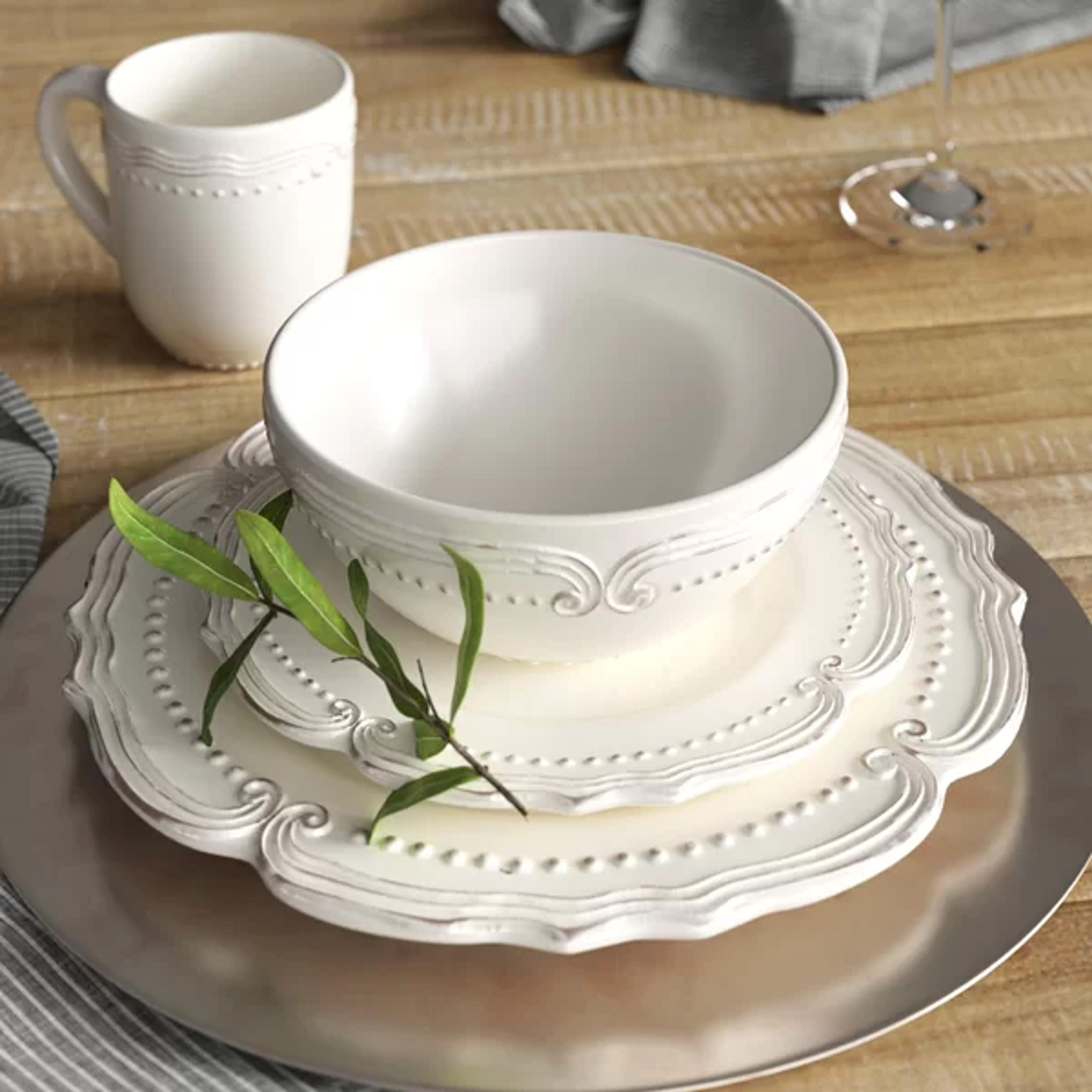 Dolomite Dinnerware - Set of 16