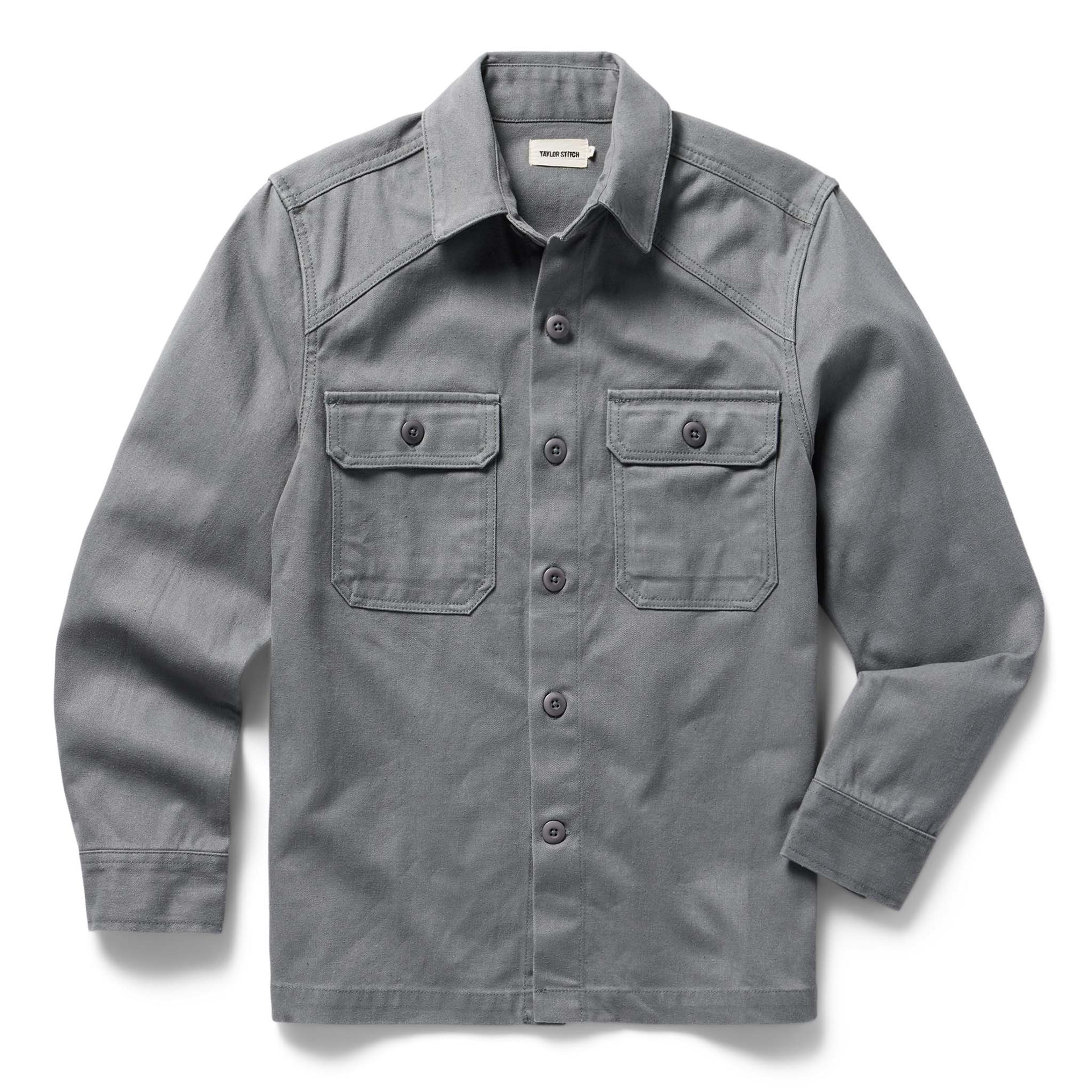 The Shop Shirt in Gravel Boss Duck | Taylor Stitch - Classic Men’s Clothing