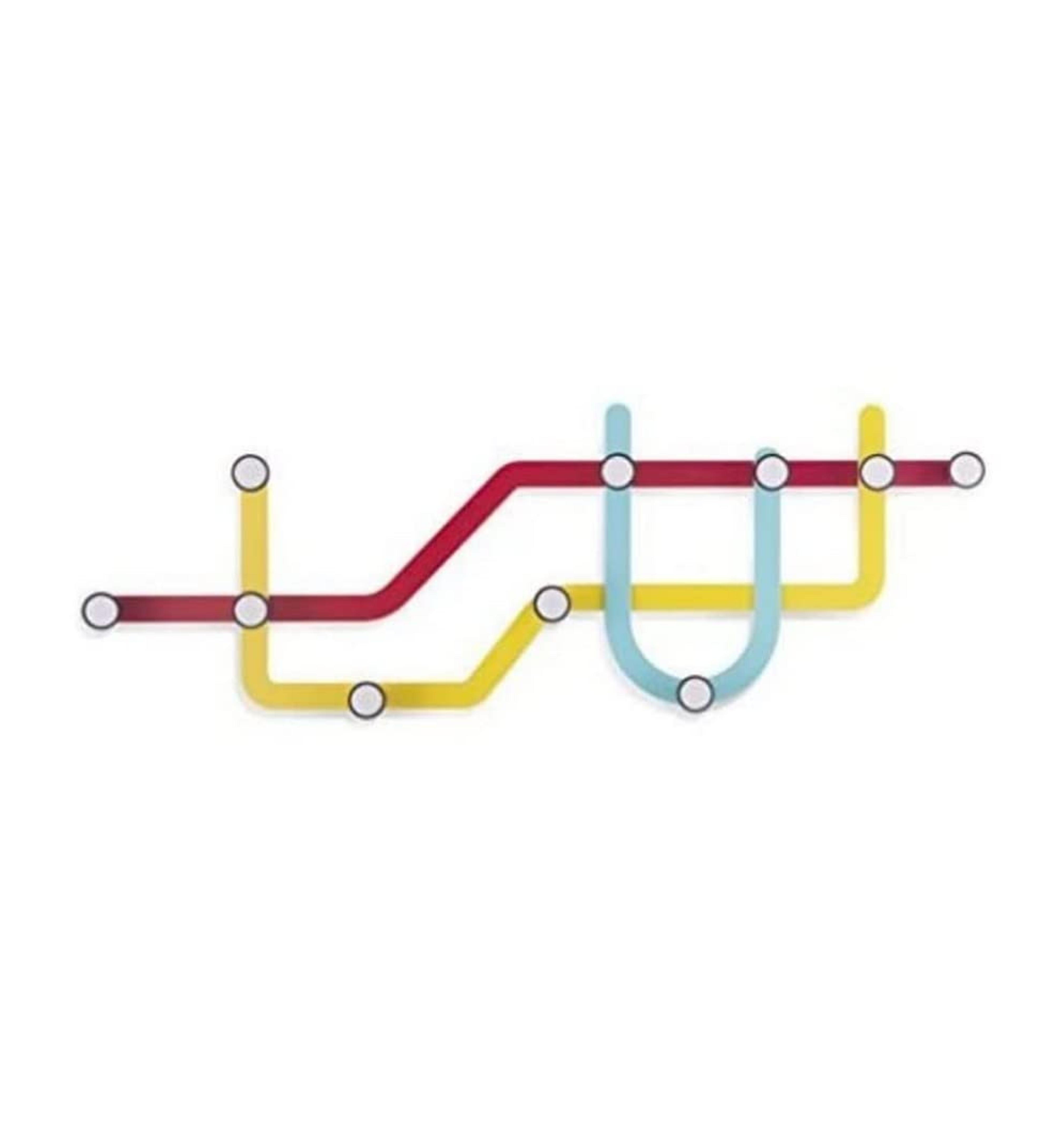 Umbra Subway Hooks, Multicolored