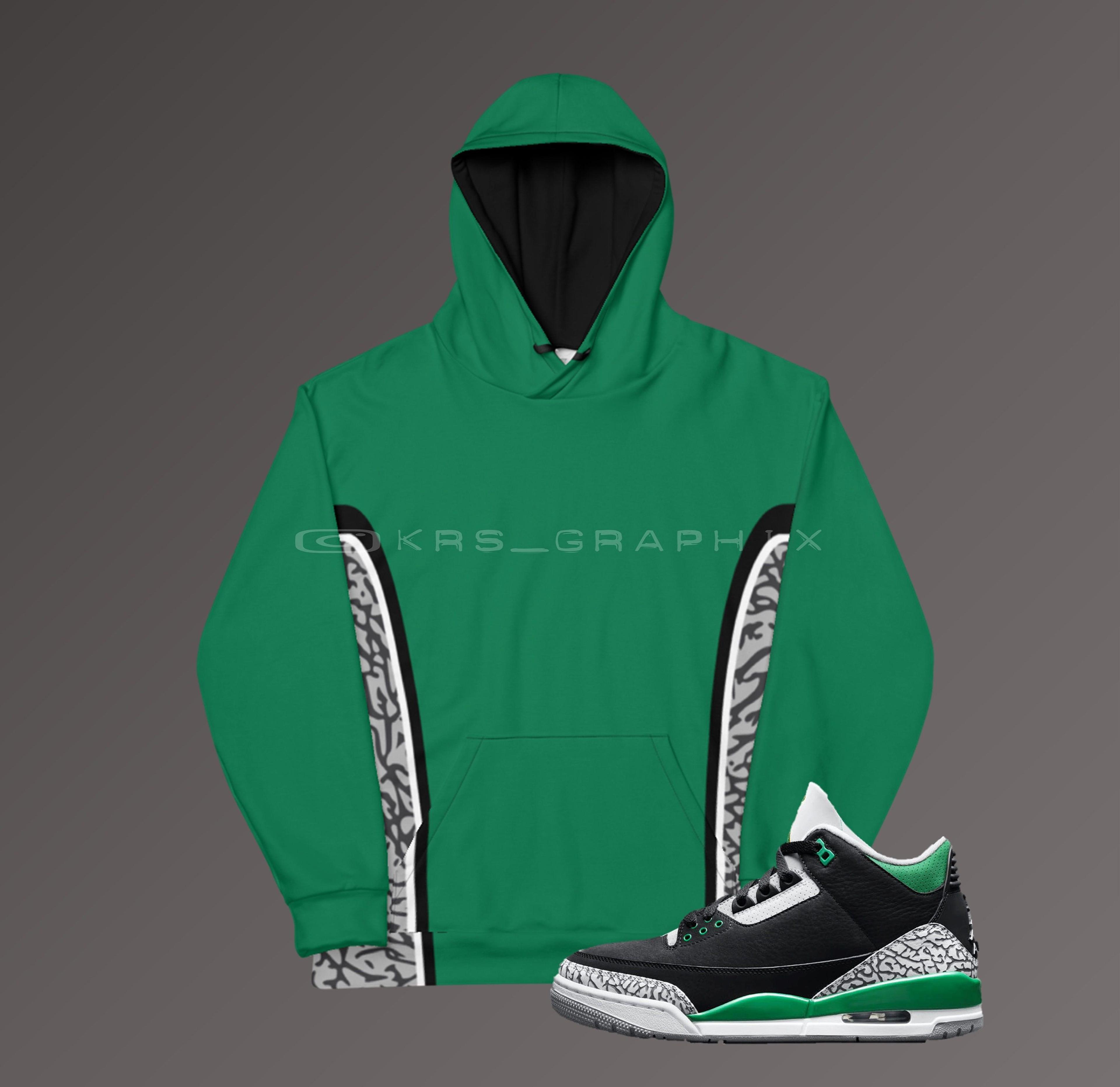 Pine Green Hoodie | Pine Green 3 Hoodie | Pine Green 3s Hoodie | Jordan 3 Hoodie