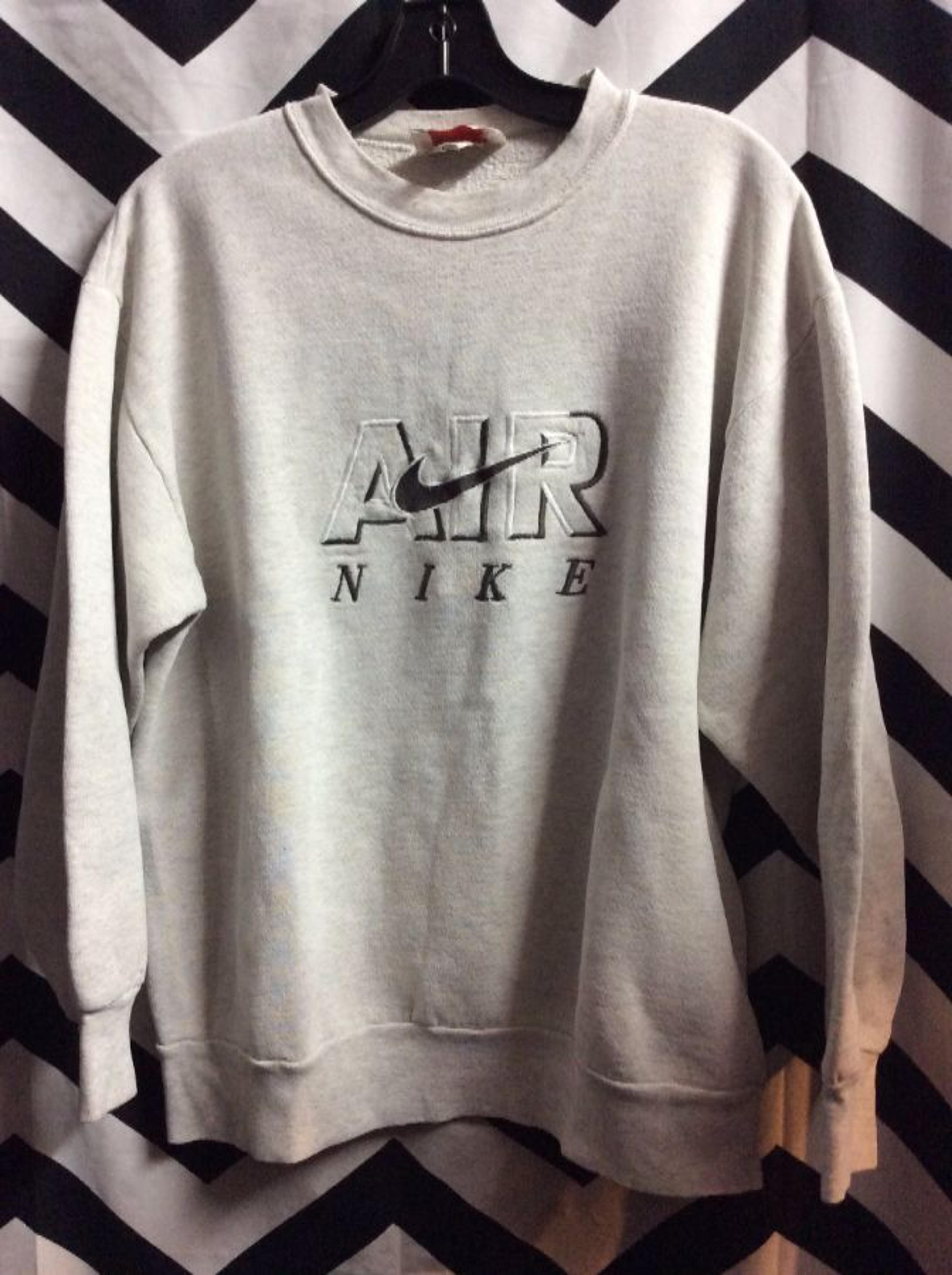 Pullover Sweatshirt Nike Air Embroidered Logo