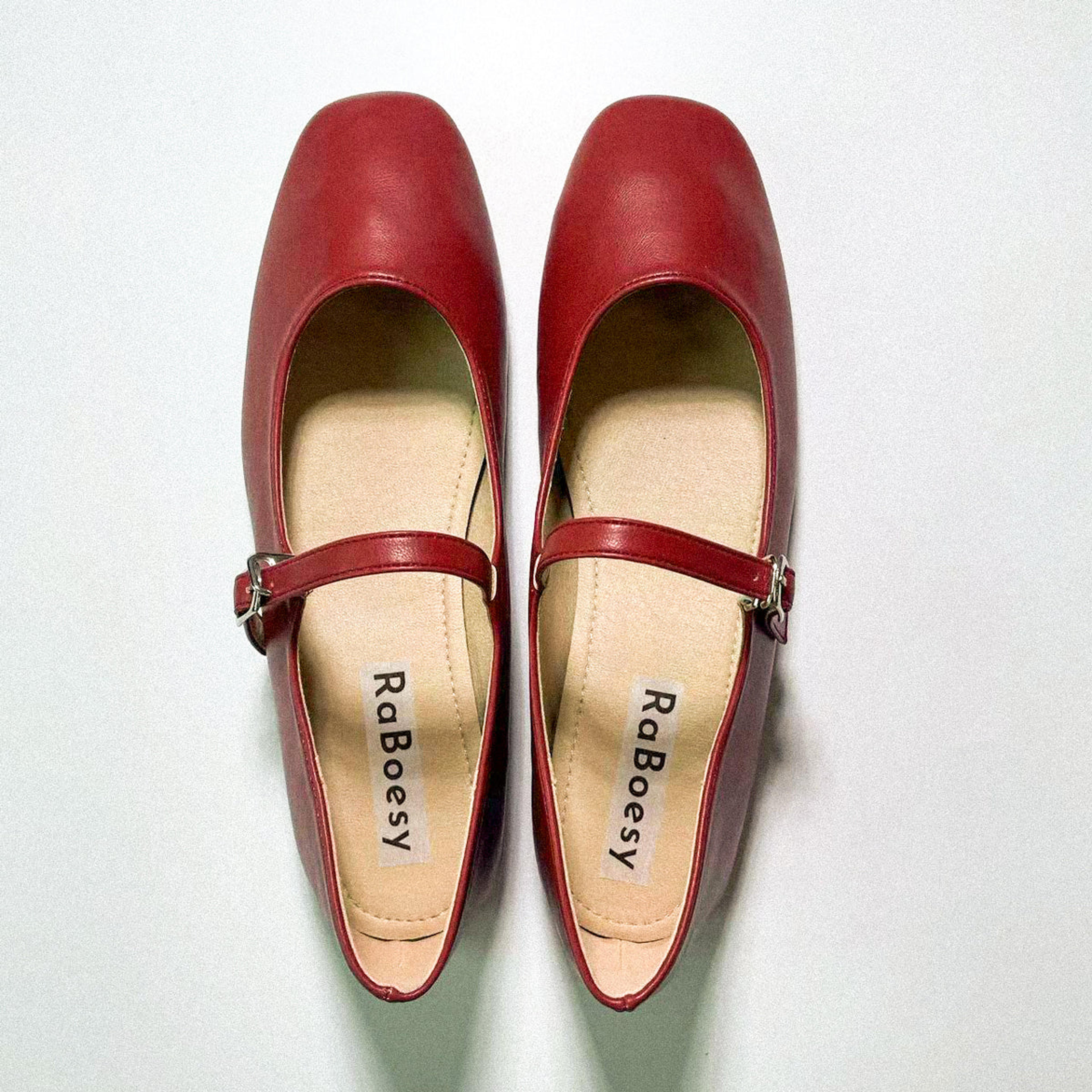 Round Toe Mary Jane Flats