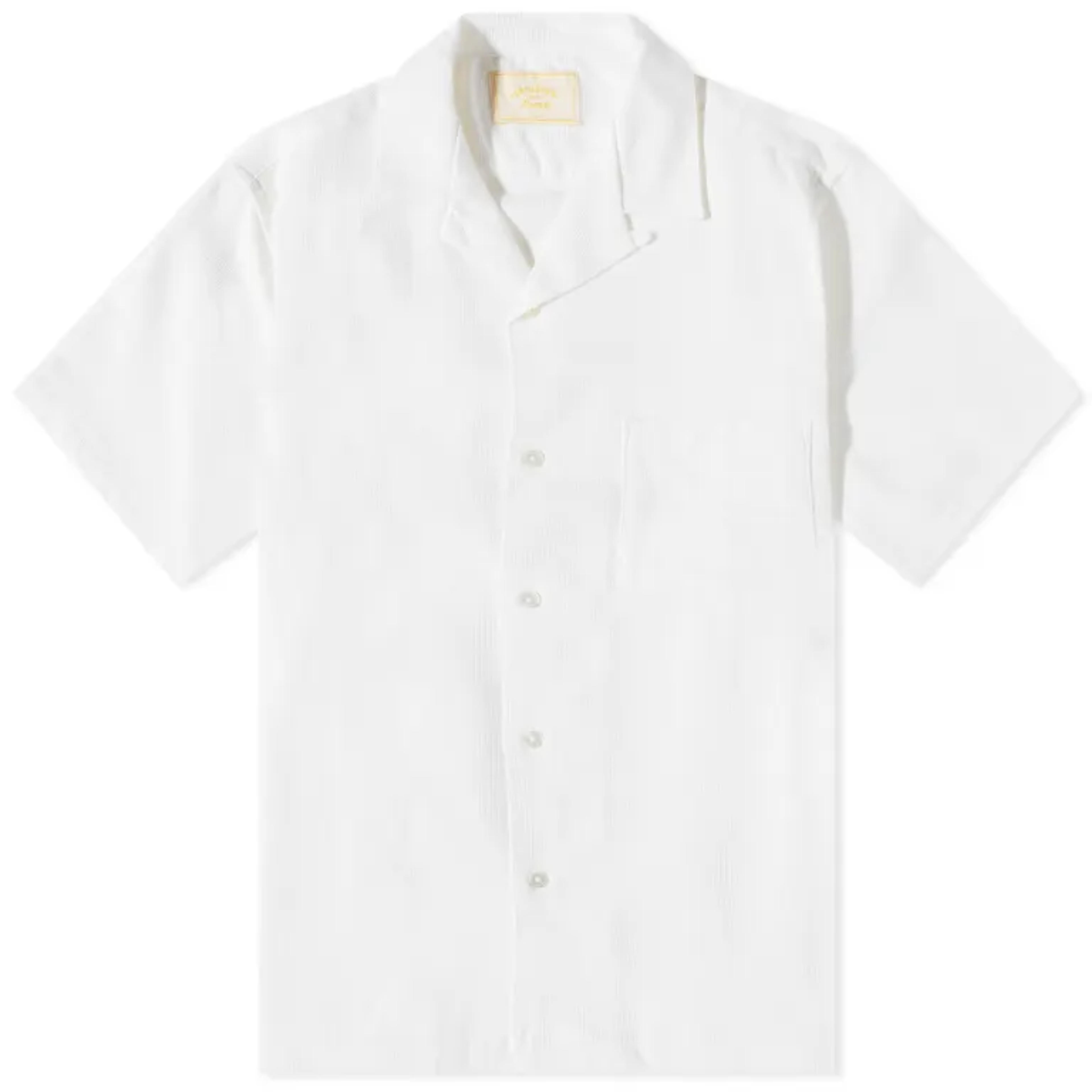 Portuguese Flannel Pique Vacation Shirt White | END. (US)