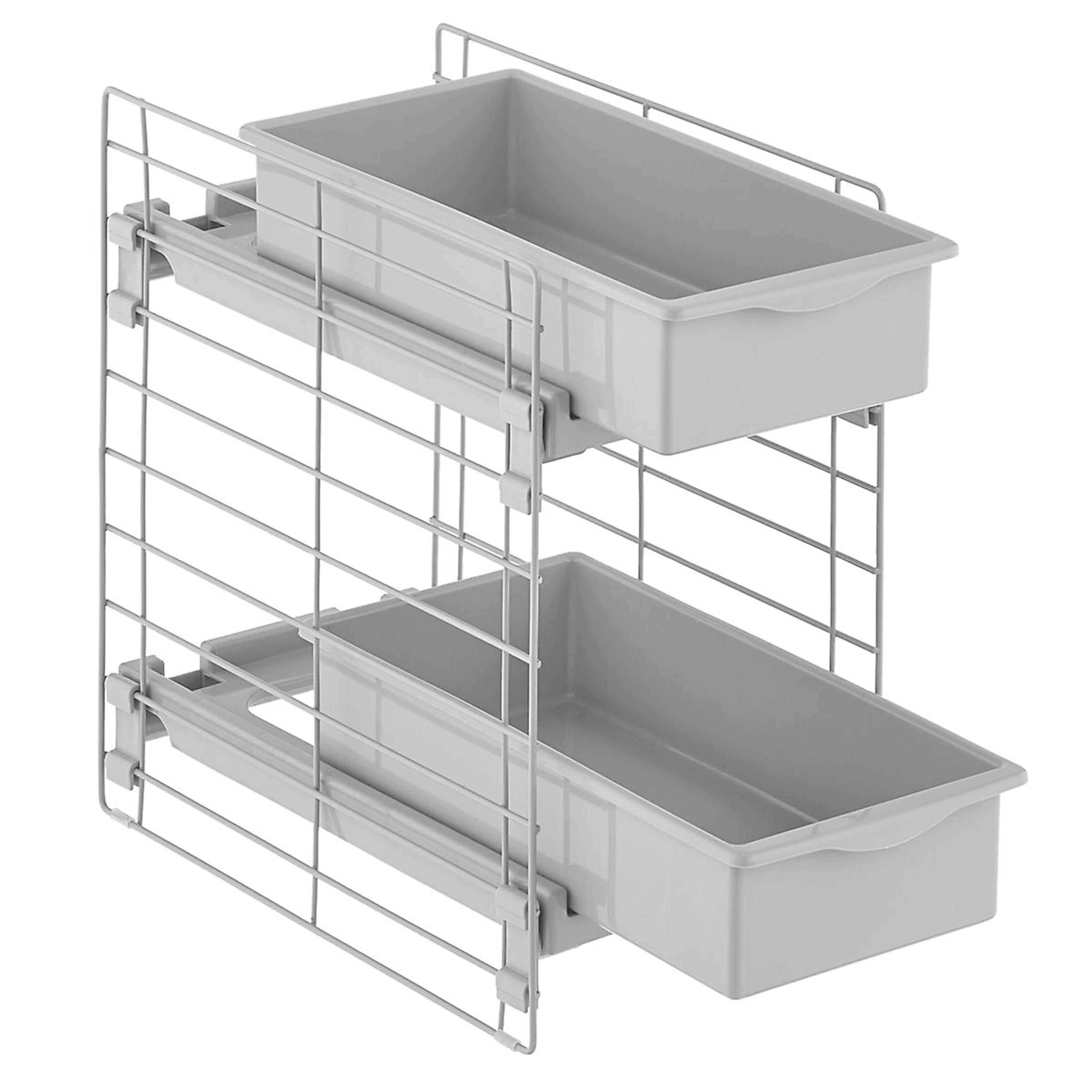 Sliding 2-Drawer Organizer | The Container Store