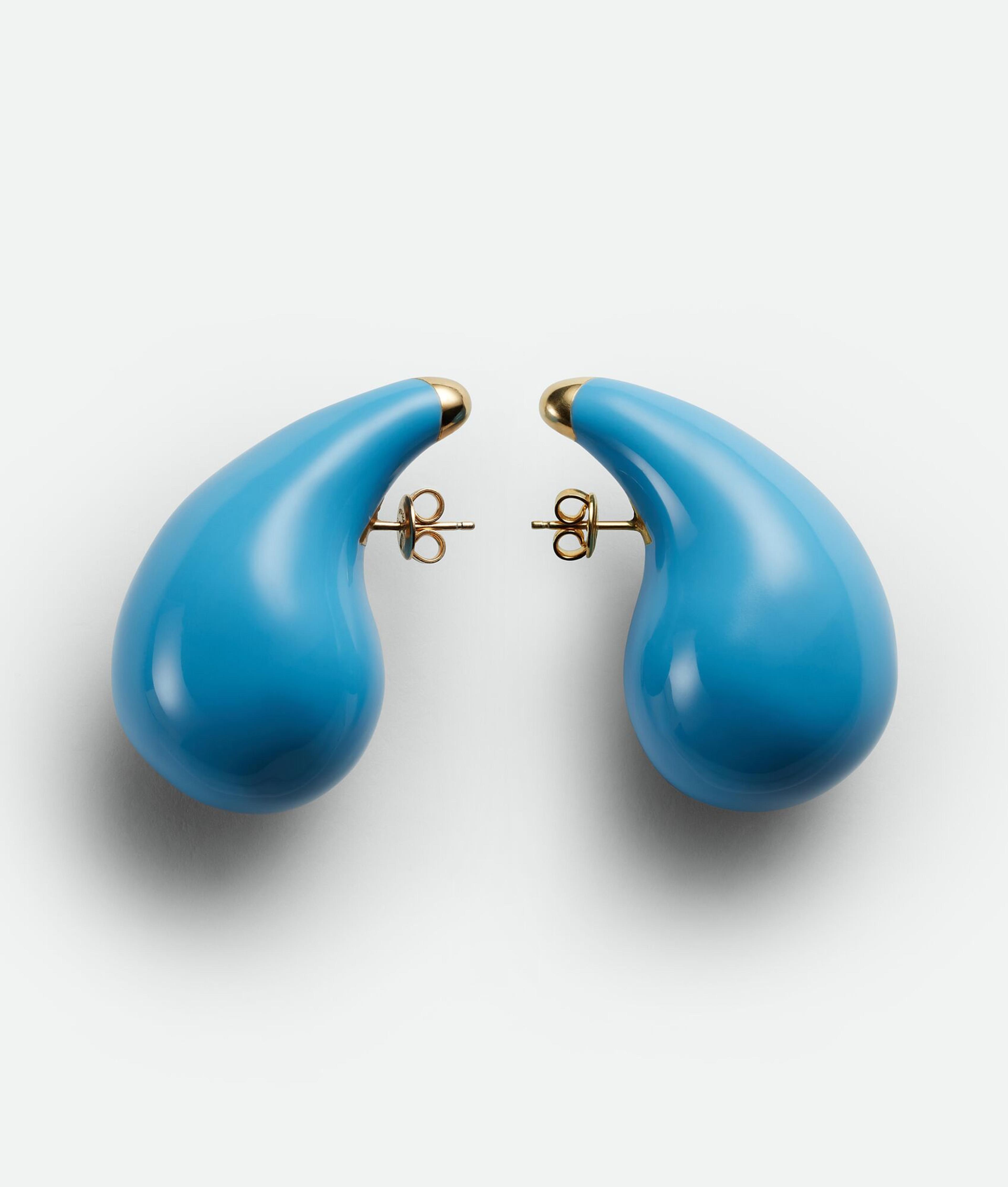 Bottega Veneta® Women's Drop Earrings in Pale Blue. Shop online now.