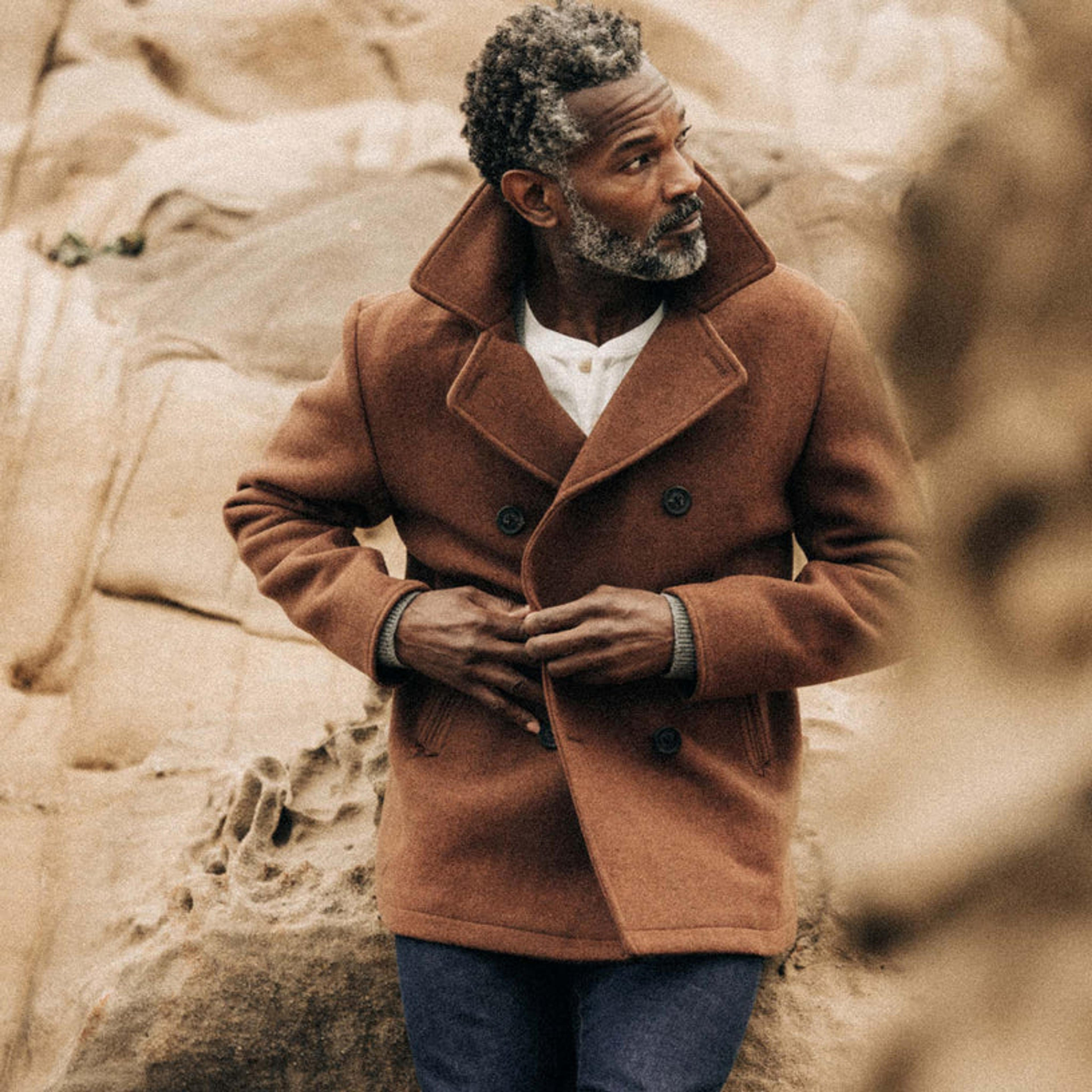 The Mariner Coat in Tarnished Copper Wool | Black Friday Sale | Taylor Stitch