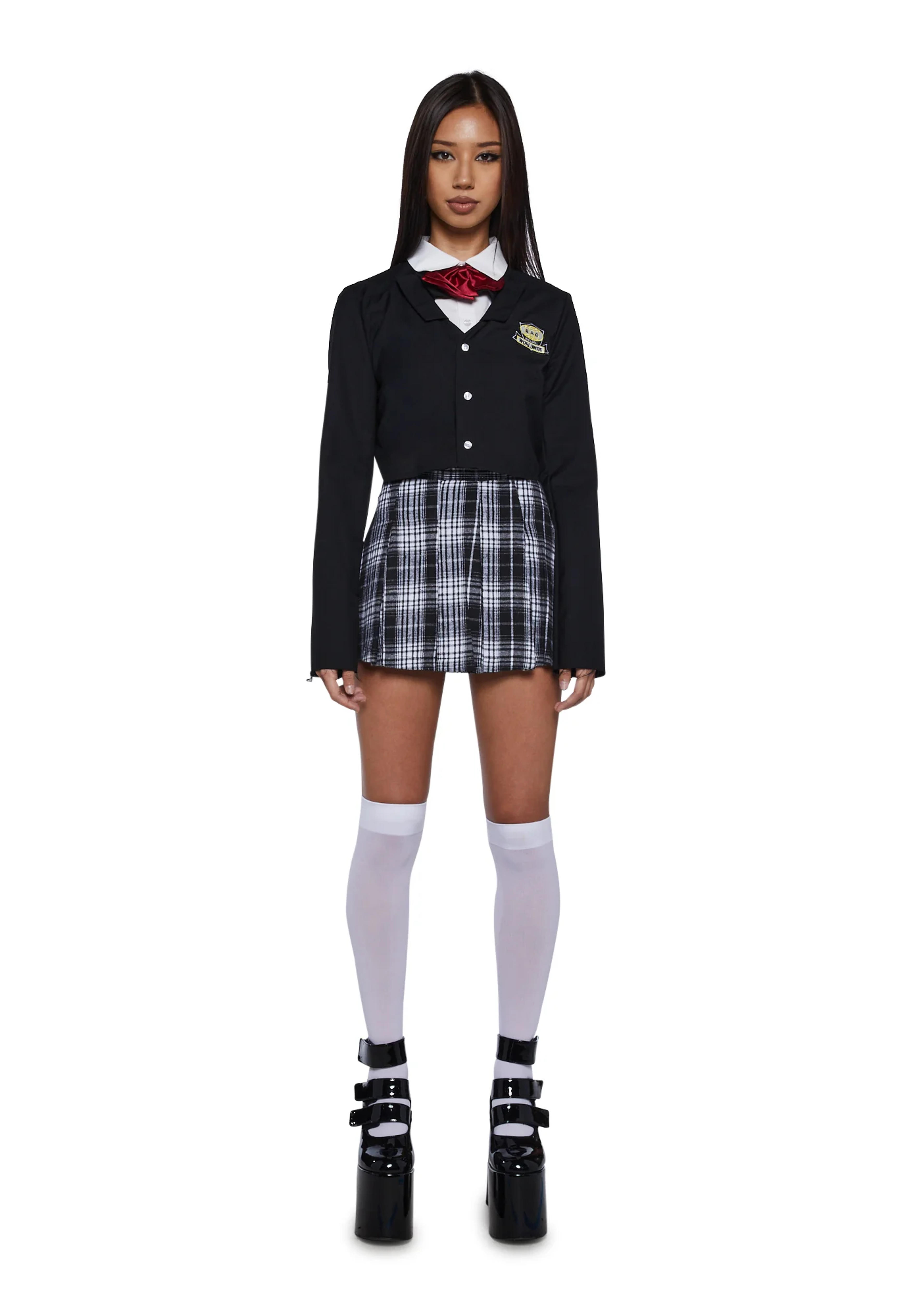 Sadistic Sexy School Girl Halloween Costume – Dolls Kill