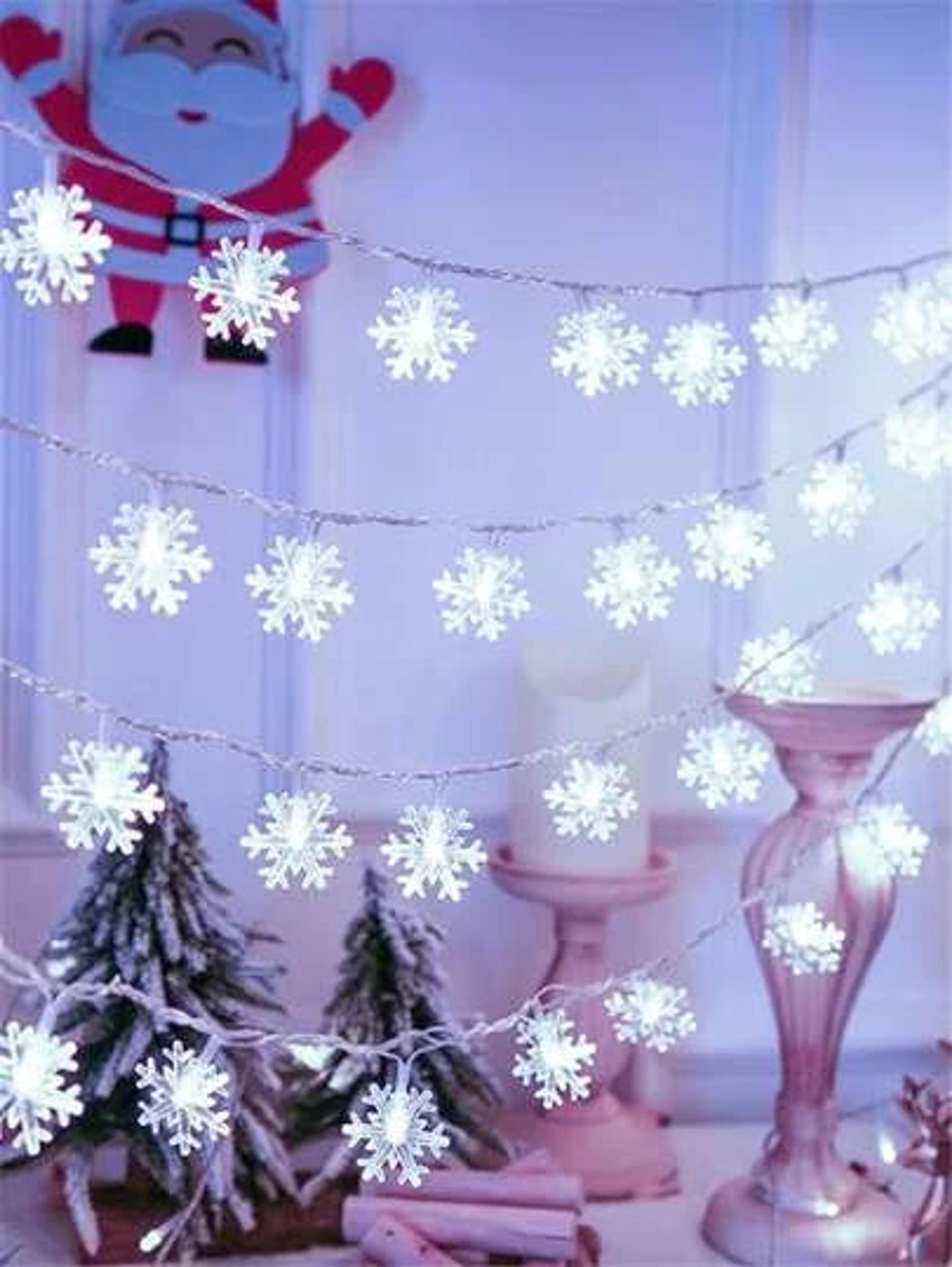 1pc Snowflake Design Decorative Light | SHEIN USA