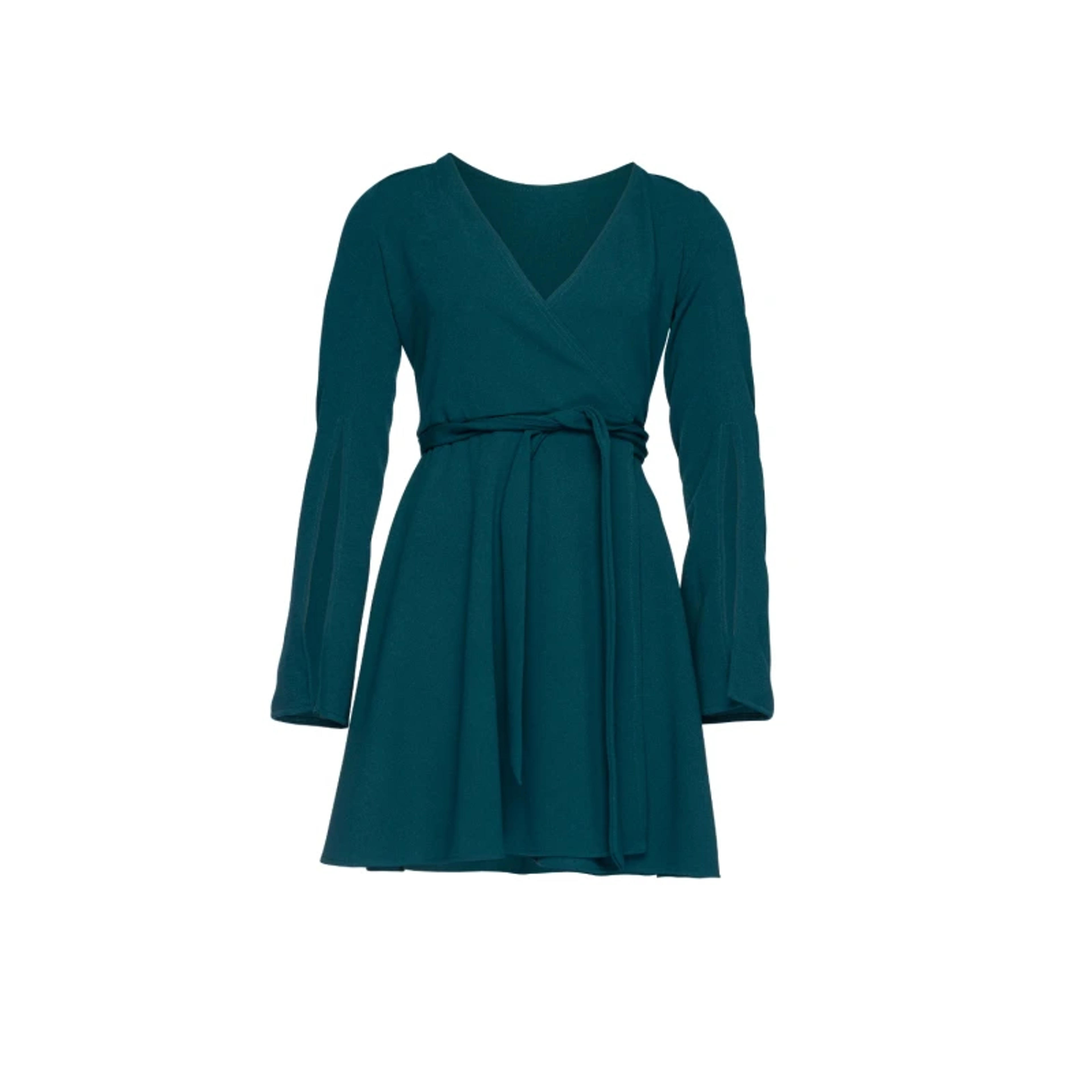 Tina Dress Emerald Green | NANA'S | Wolf & Badger