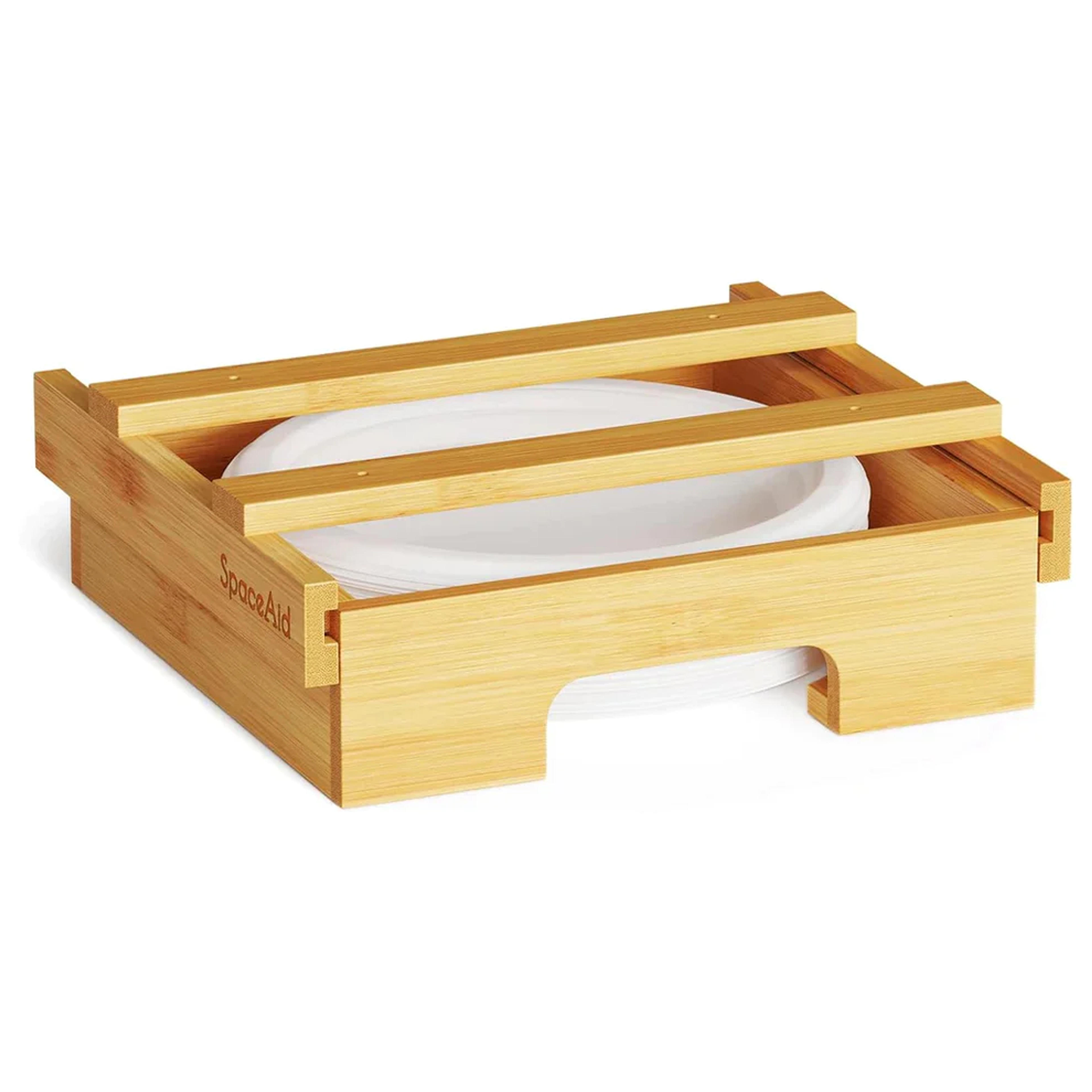 SpaceAid 8.5-inch Under Cabinet Paper Plate Dispenser