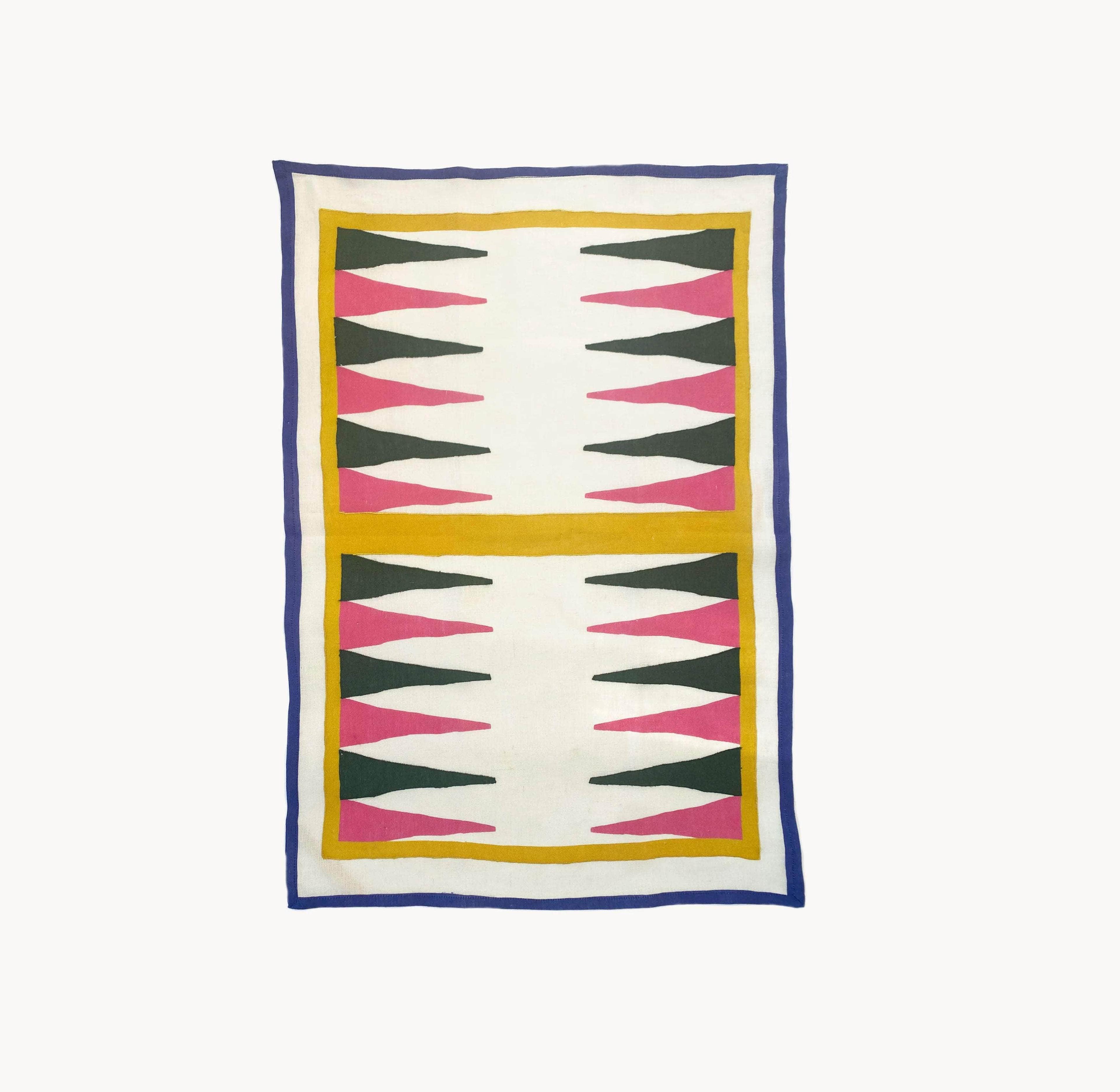 Backgammon Tea Towel | Maison Flâneur