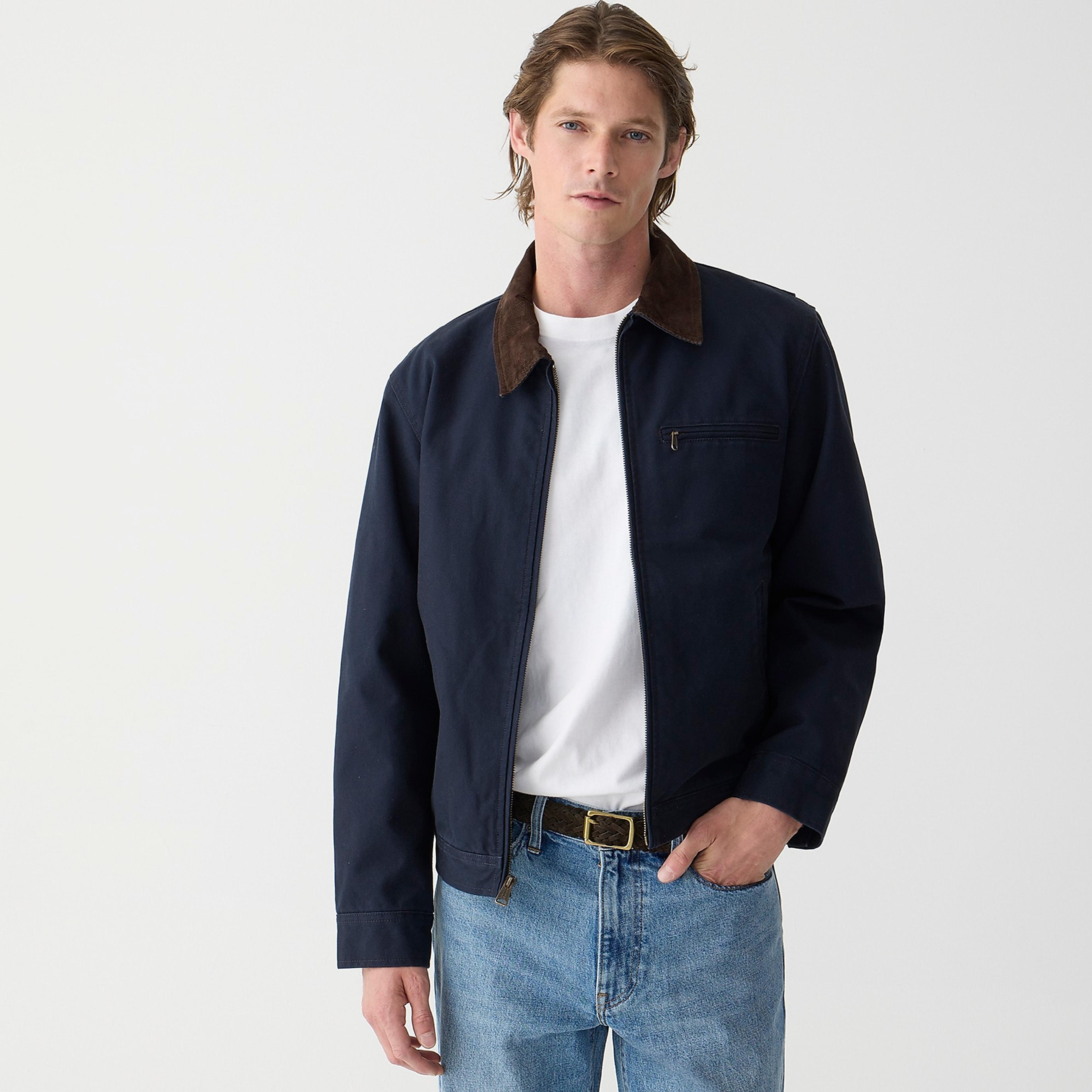 J.Crew: Wallace & Barnes Canvas Work Jacket For Men