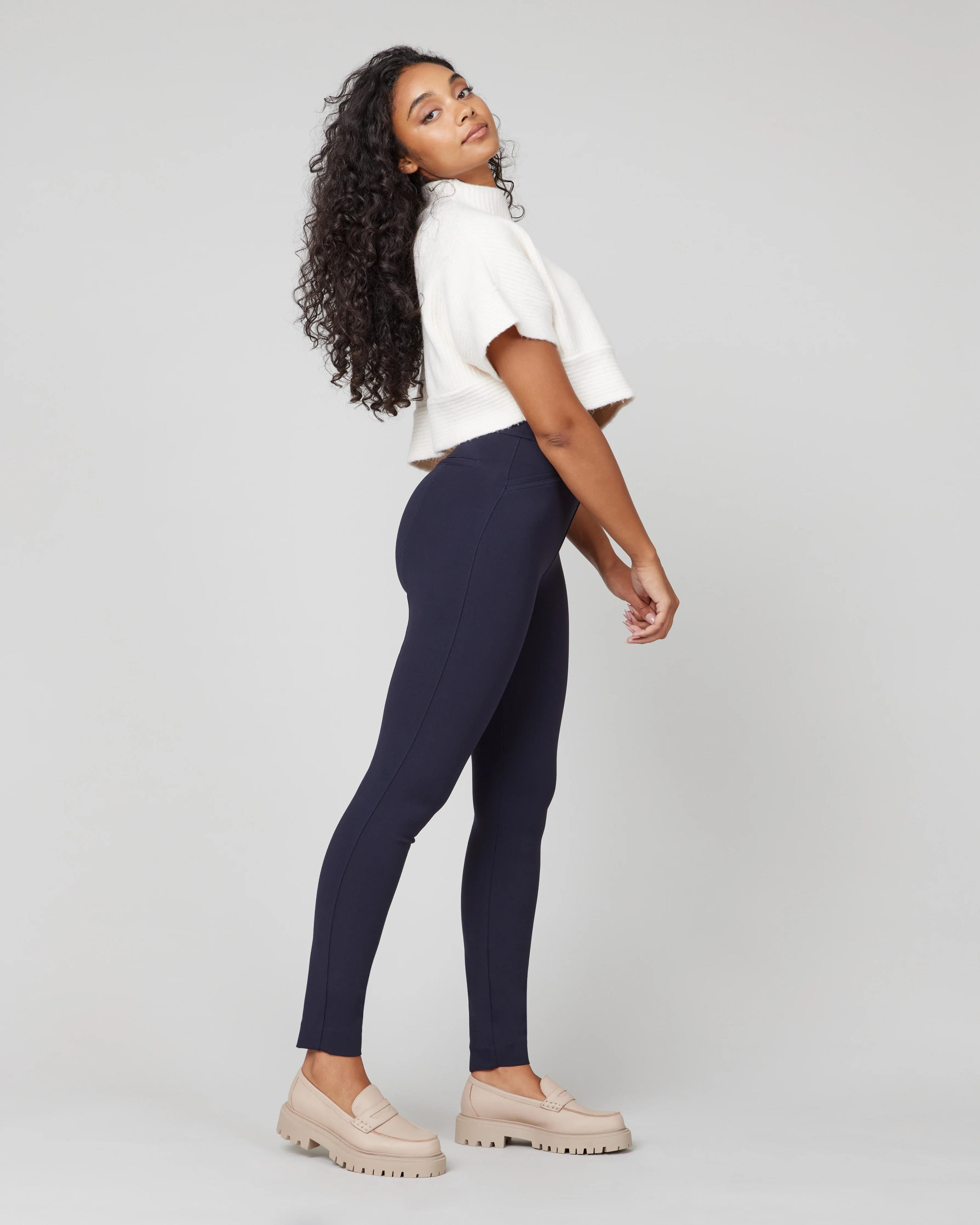 The Perfect Pant, Ankle Backseam Skinny - Classic Navy / Petite / M