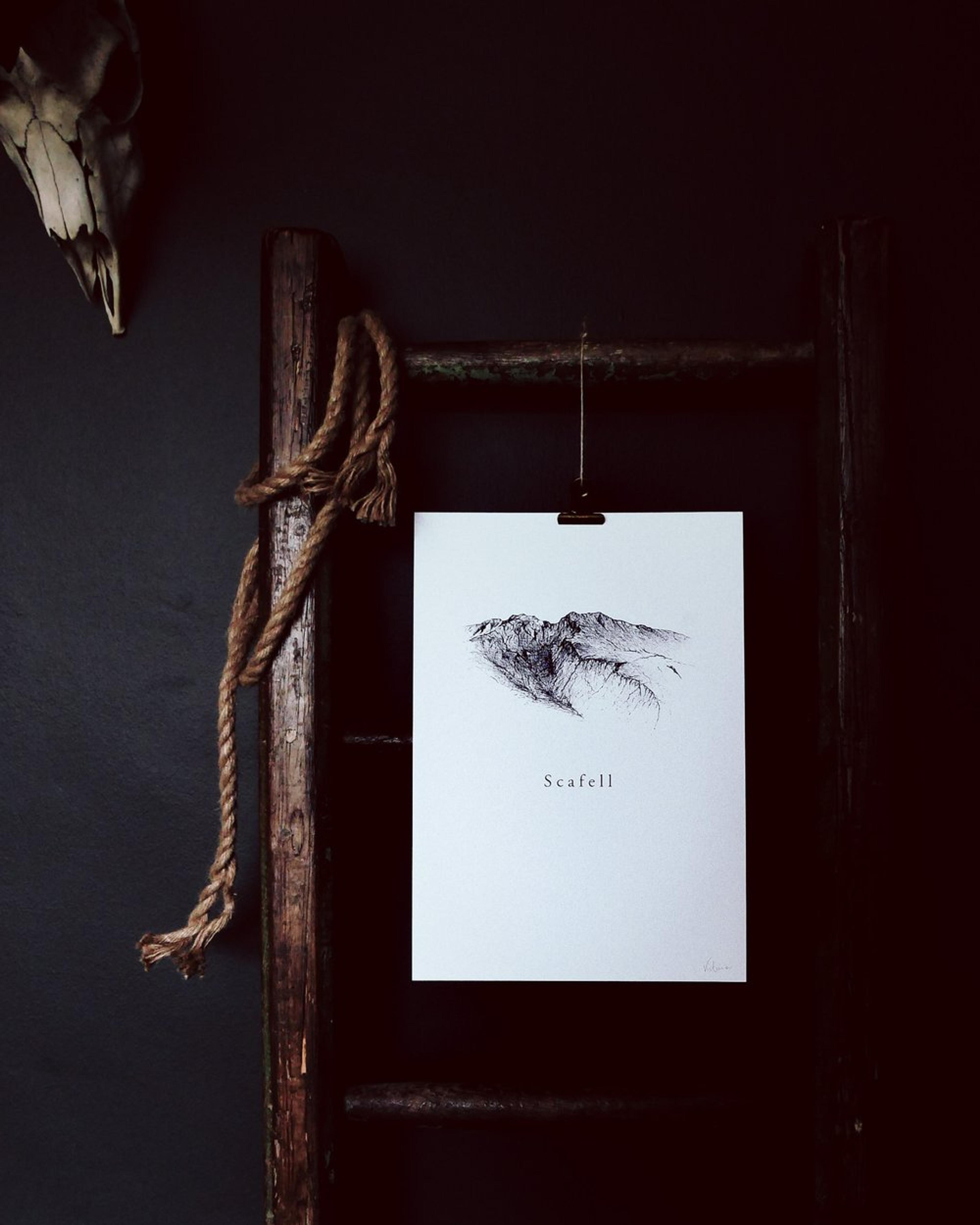 Scafell Lake District Print — Feather & Wild