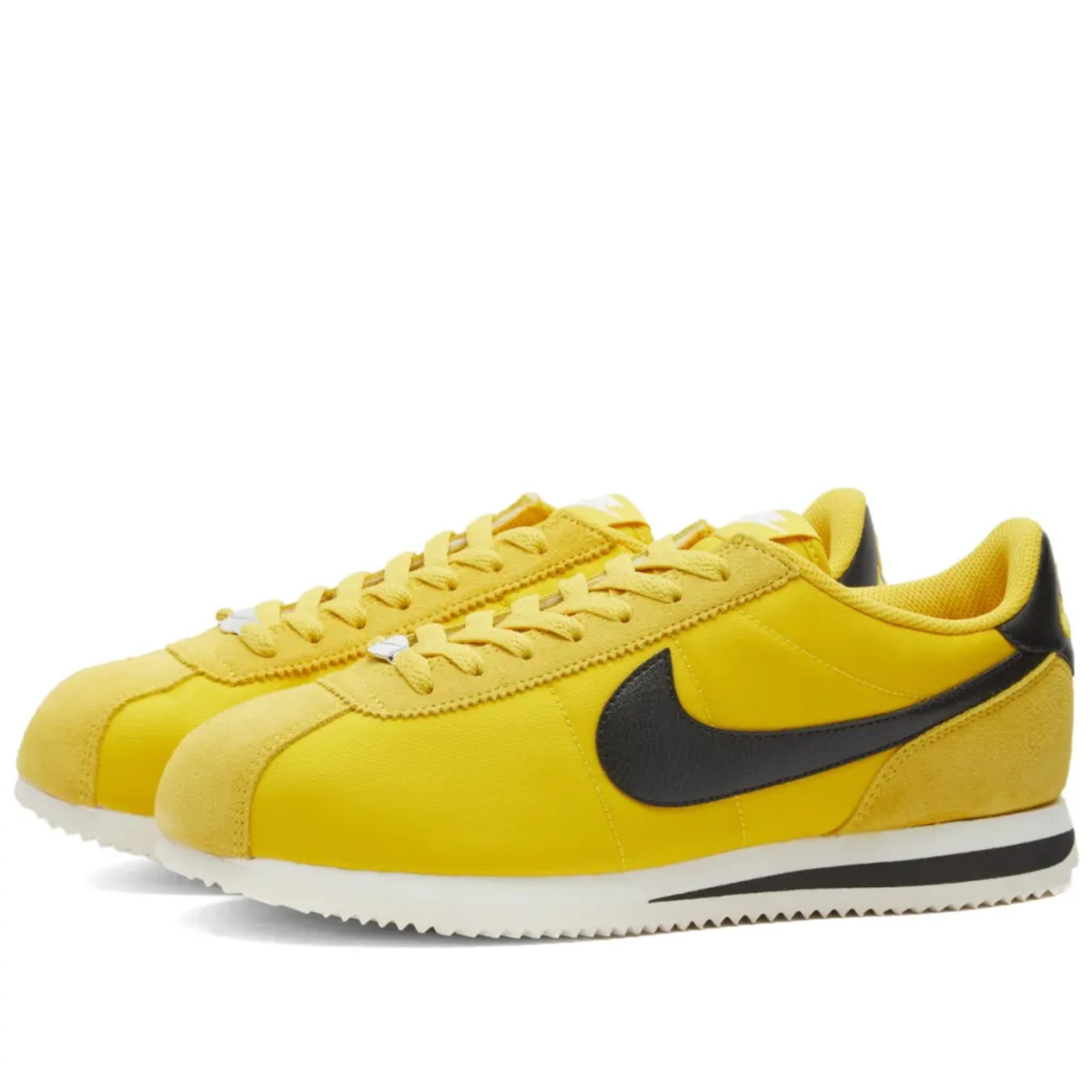 Nike Cortez Txt W Vivid Sulfur & Black | END.