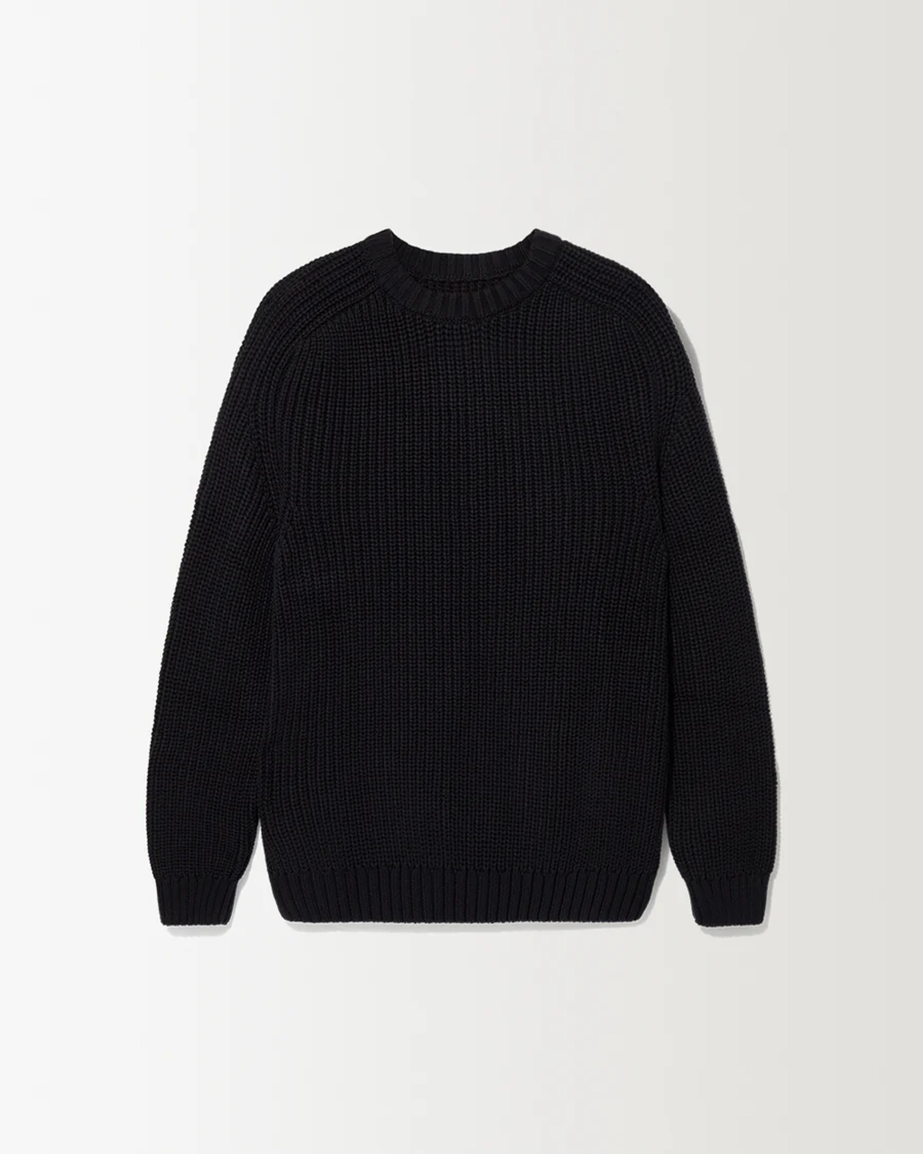 Everyday Fisherman Sweater - Black – RONNING