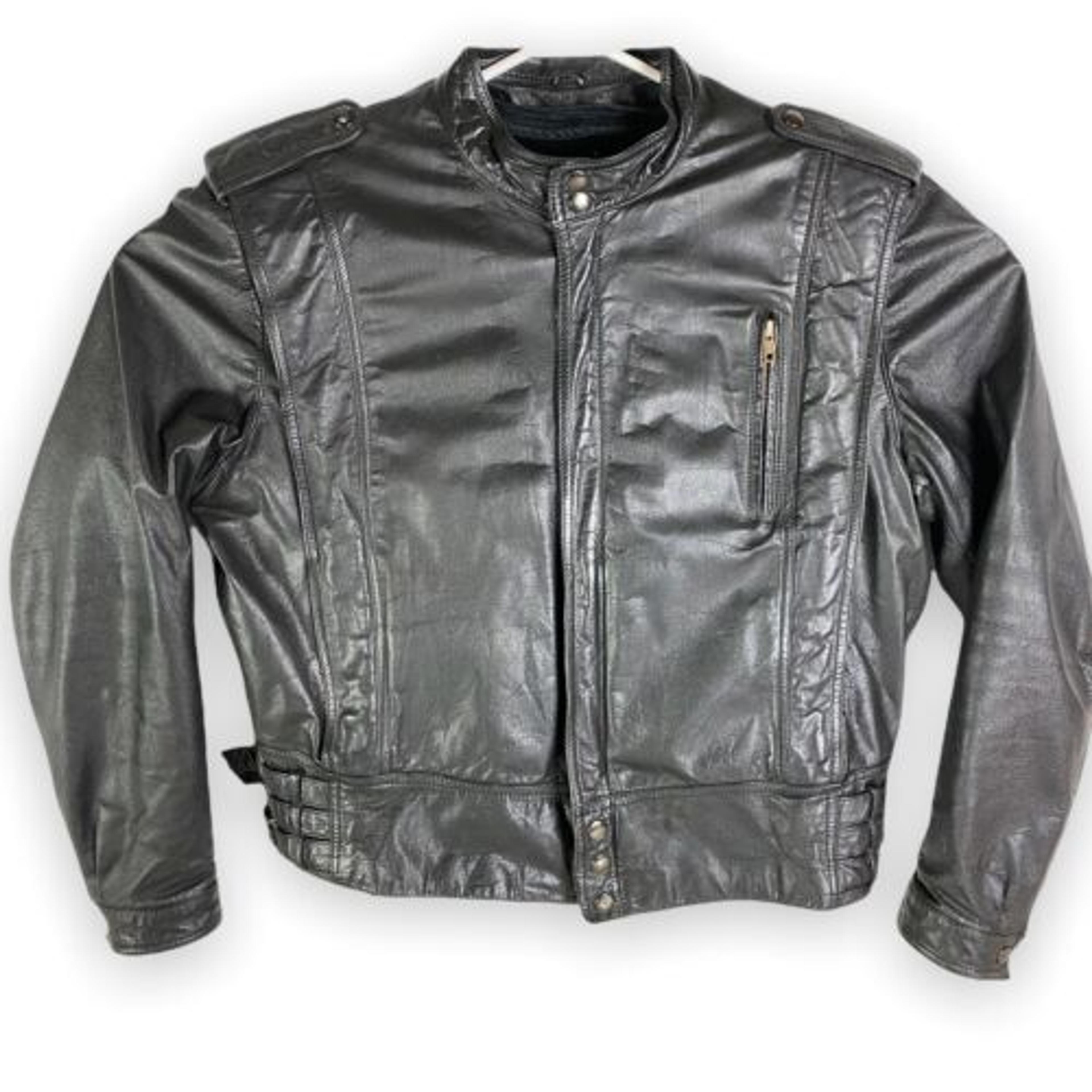 Vintage Mens Berman’s Leather Removable Liner Motorcycle Jacket Black Sz 44 | eBay