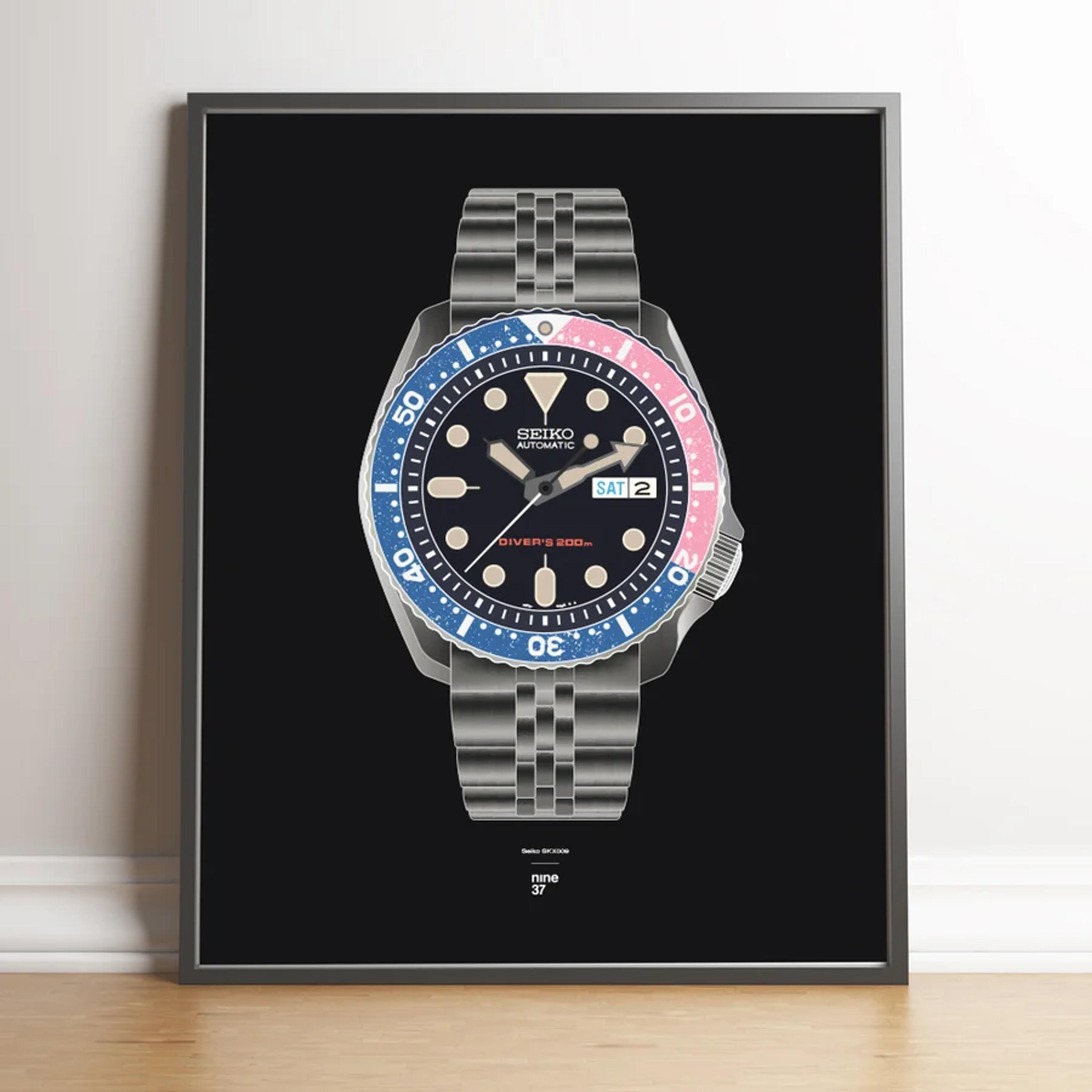 nine37 — Seiko SKX009 Bracelet Print