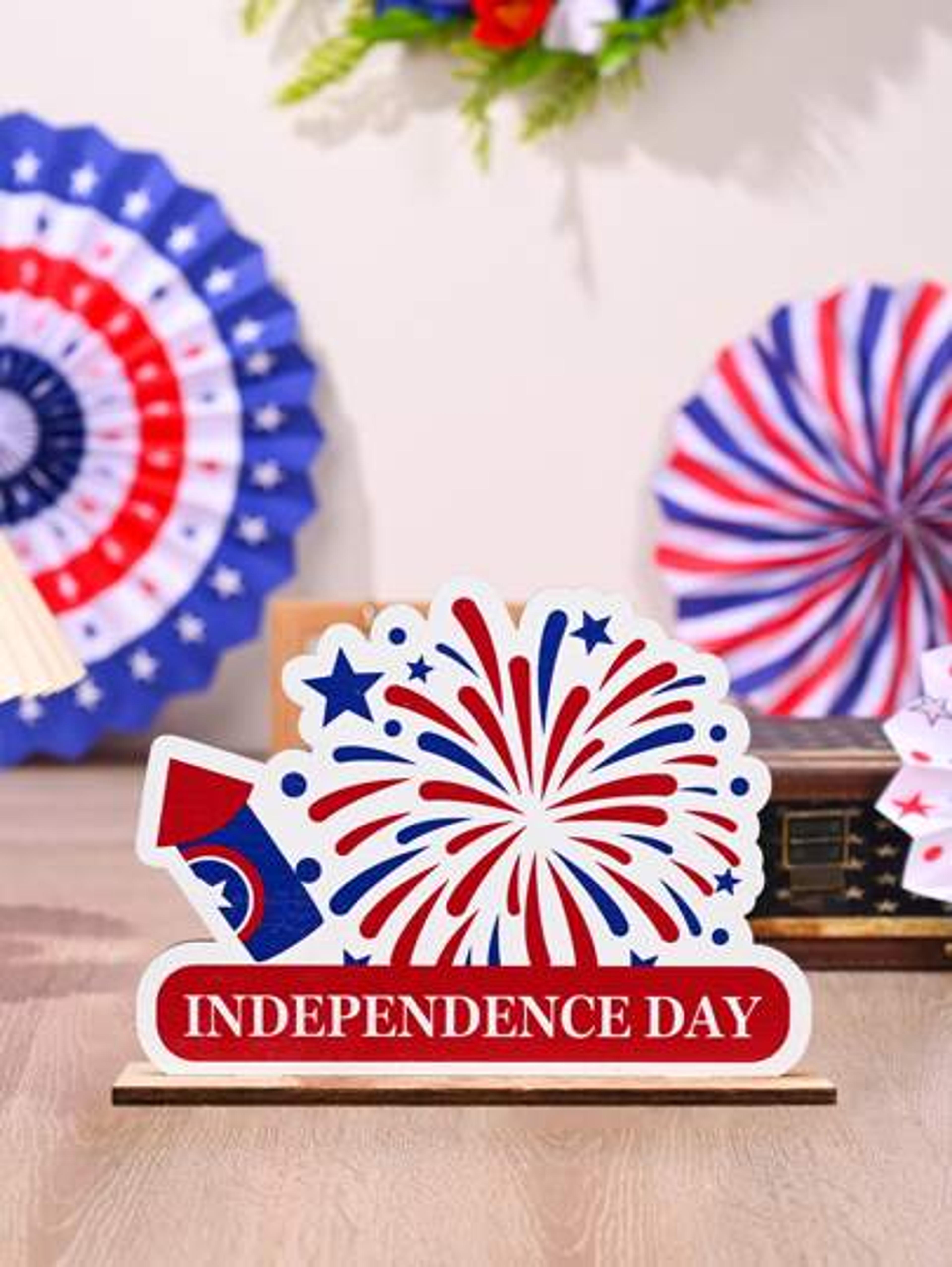 1pc Independence Day Firework Shaped Decoration Craft | SHEIN USA