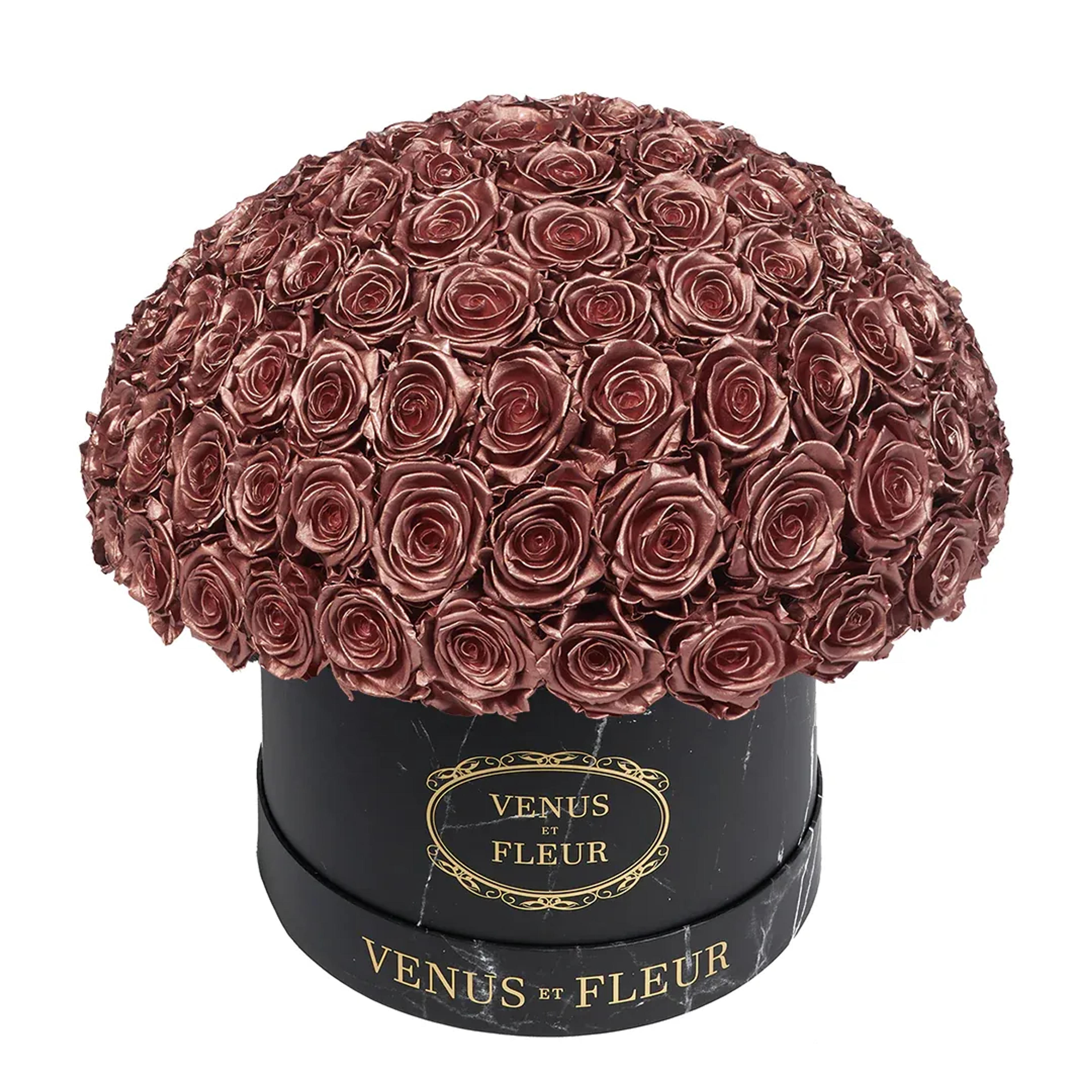 Le Plein - Black Marble with Eternity Roses – Venus et Fleur