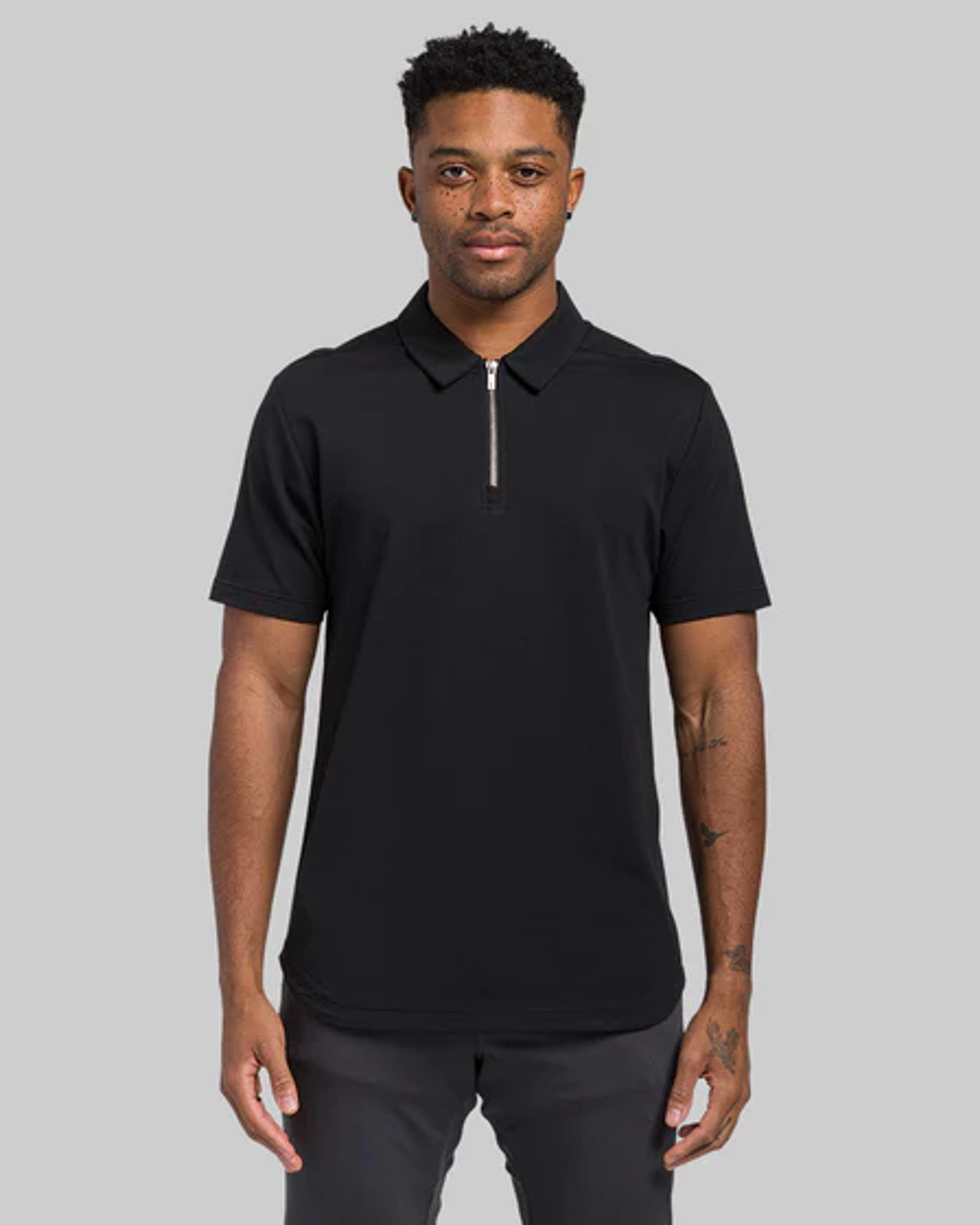 LUX Zip Polo | BYLT Basics™ - Premium Basics