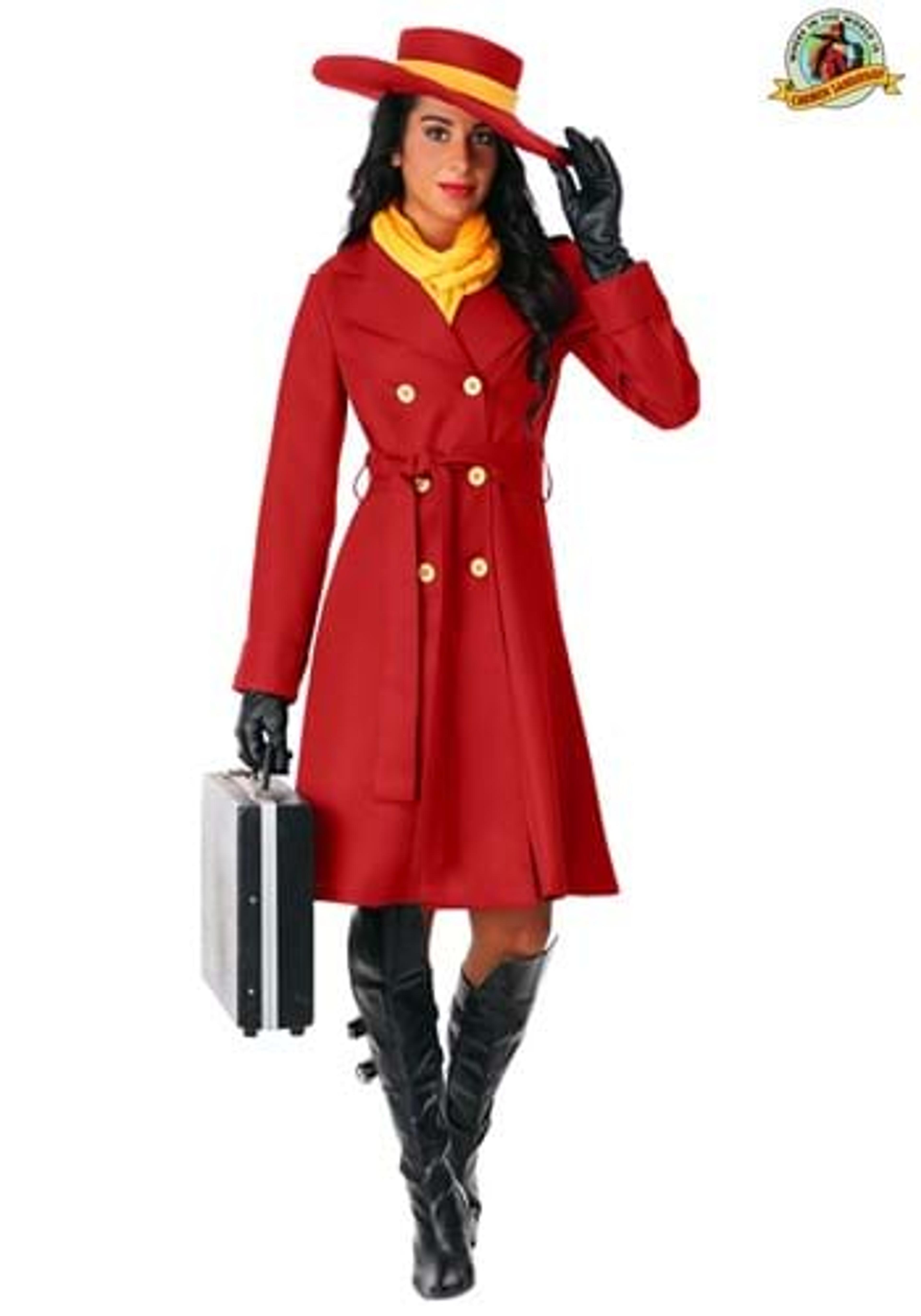 Carmen Sandiego Womens Costume