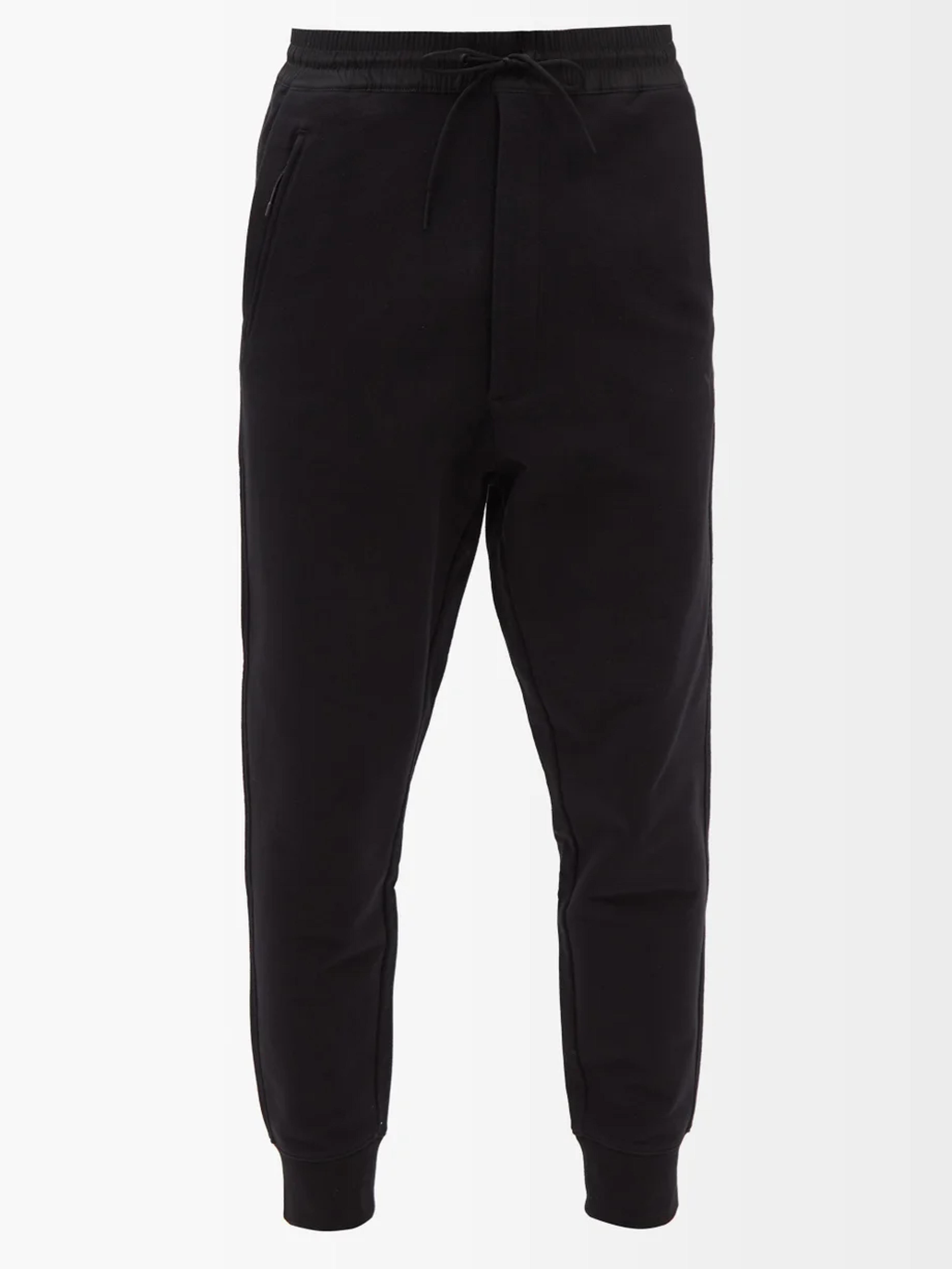 Y-3 - Logo-print cotton-jersey track pants (1465466)