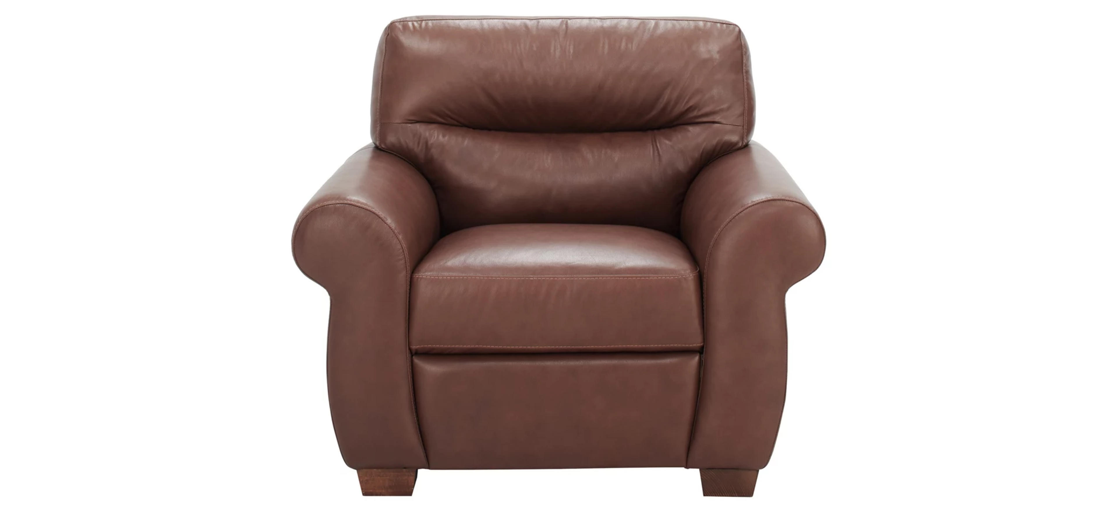 Marco Leather Living Room Chair | Raymour & Flanigan