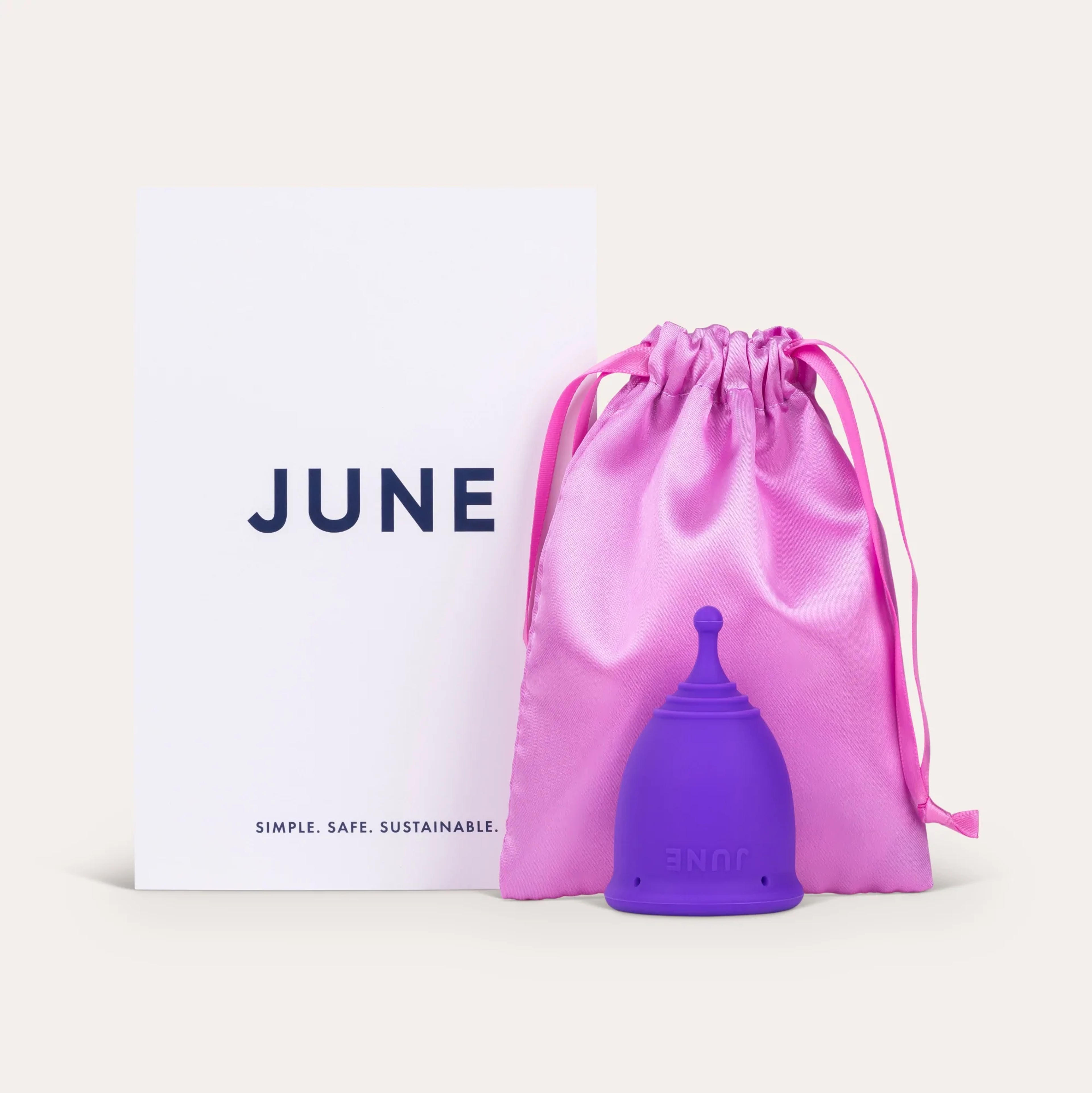 The Original June Menstrual Cup - Purple - Small