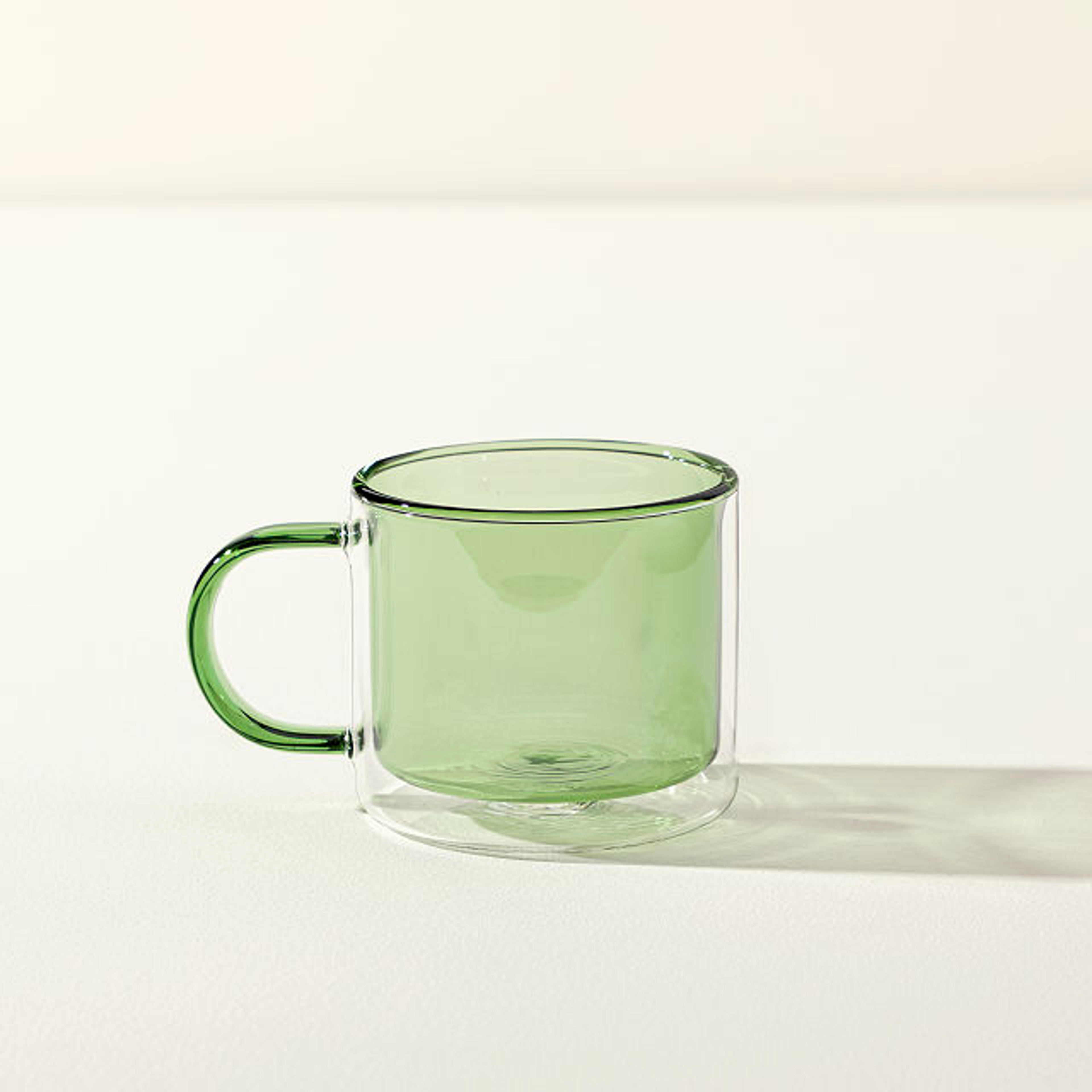 Floating Color Glass Mug