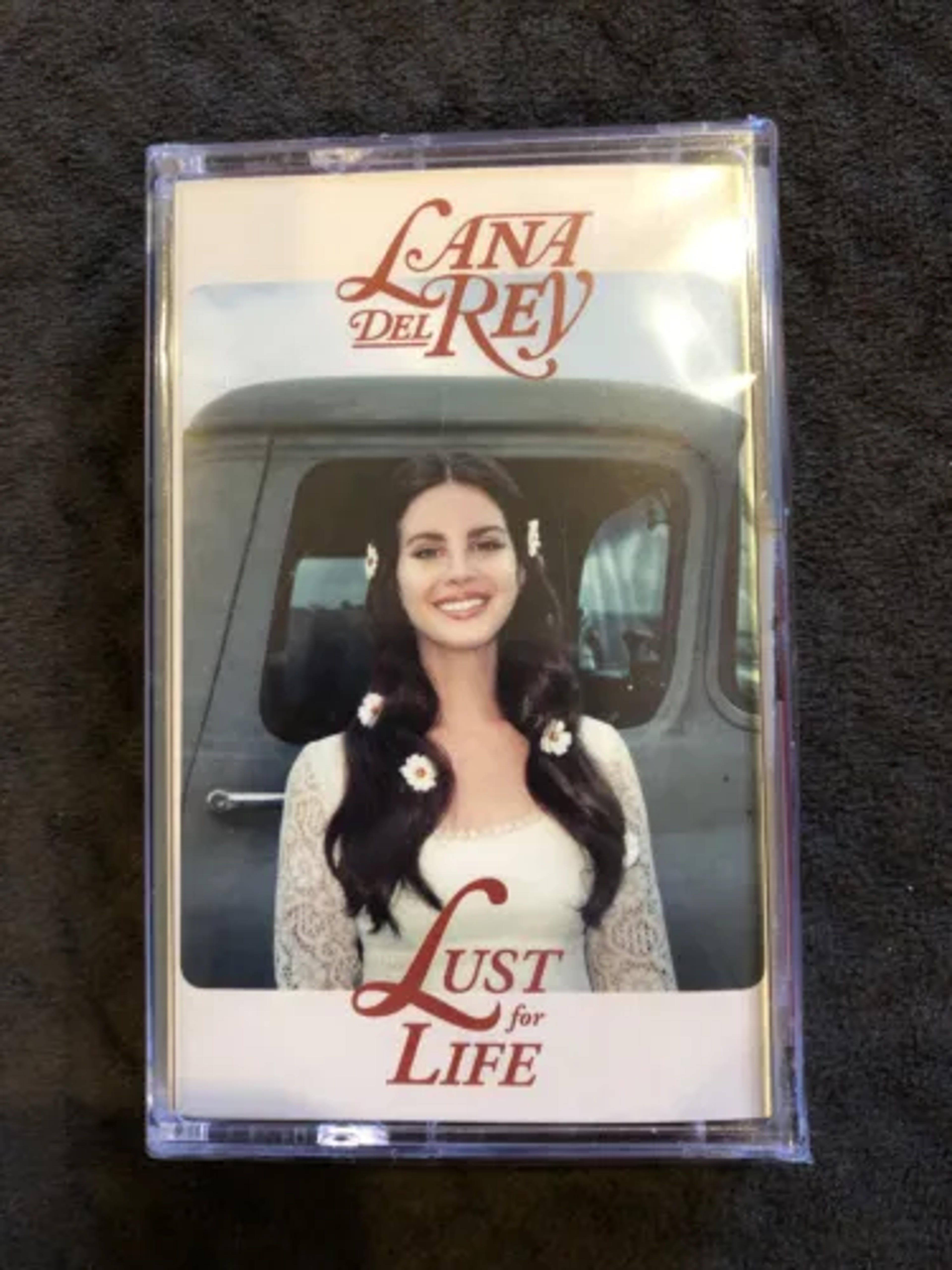 Lana Del Rey Lust For Life Red Cassette Tape Limited Rare OOP LDR The Weeknd NEW | eBay