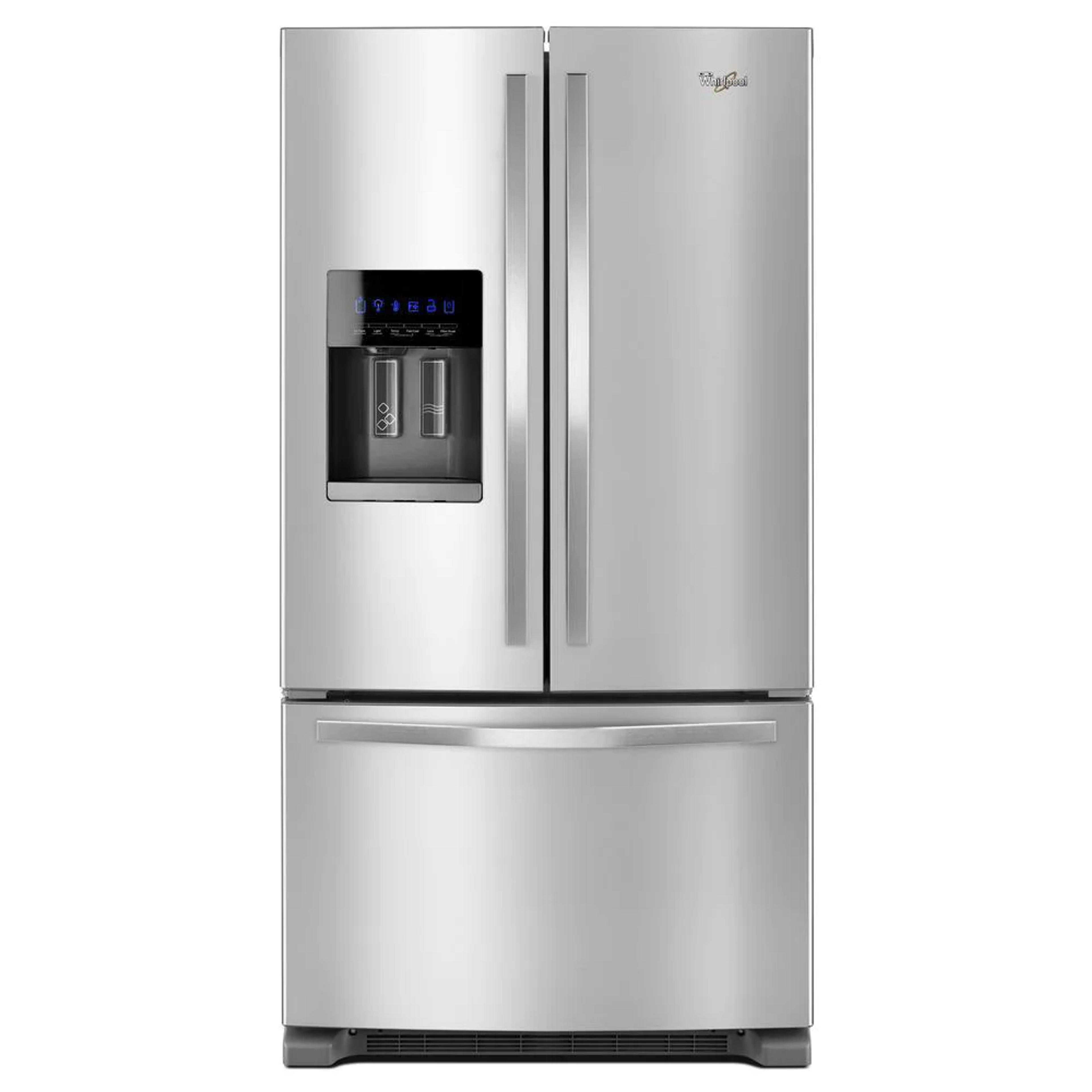 24.7-cu ft French Door Refrigerator with Ice Maker (Fingerprint Resistant Stainless Steel) ENERGY STAR