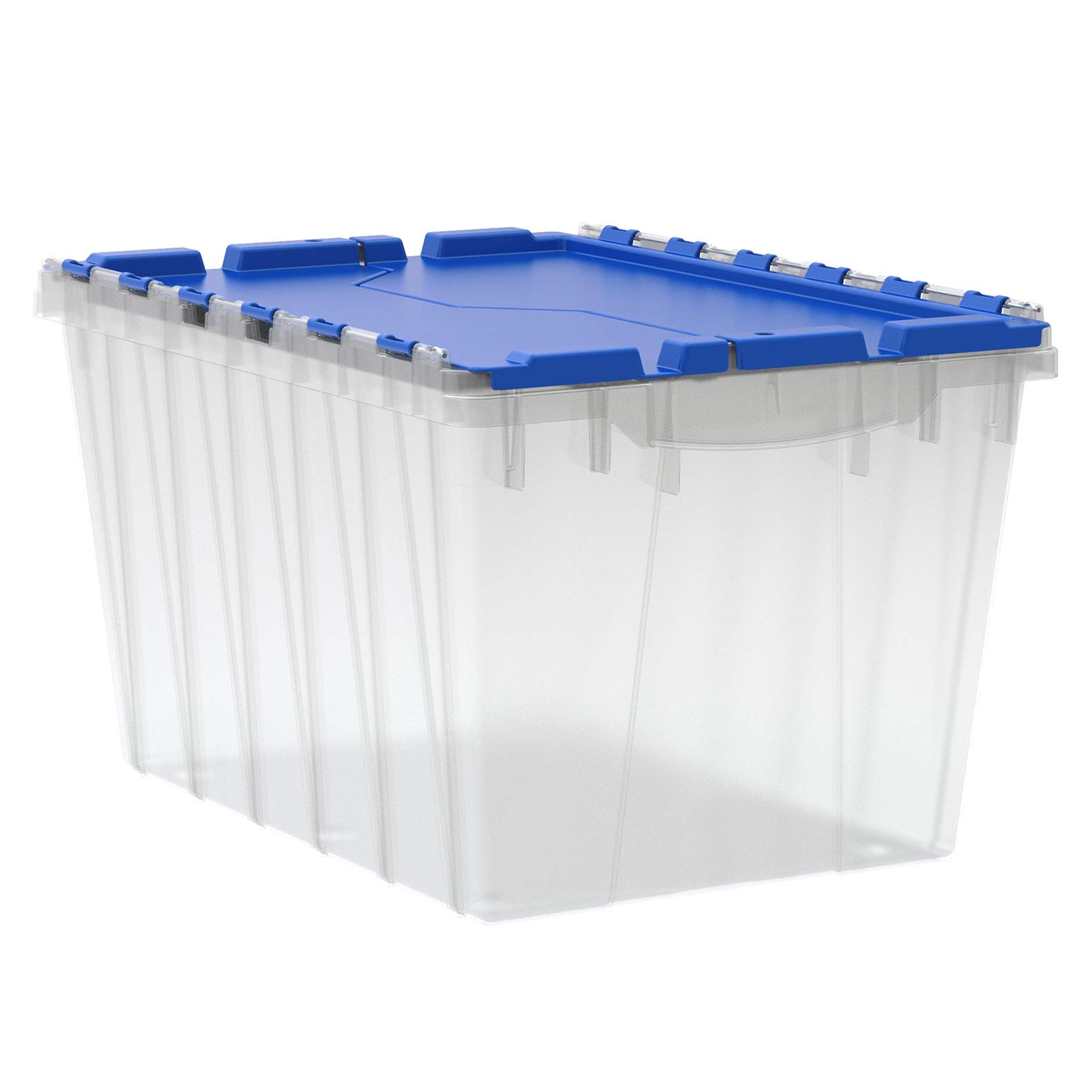 Amazon.com: Akro-Mils 66486CLDBL 12-Gallon Plastic Storage Cabinet with Attached Lid, 21-1/2-Inch by 15-Inch by 12-1/2-Inch, Semi Clear : Everything Else