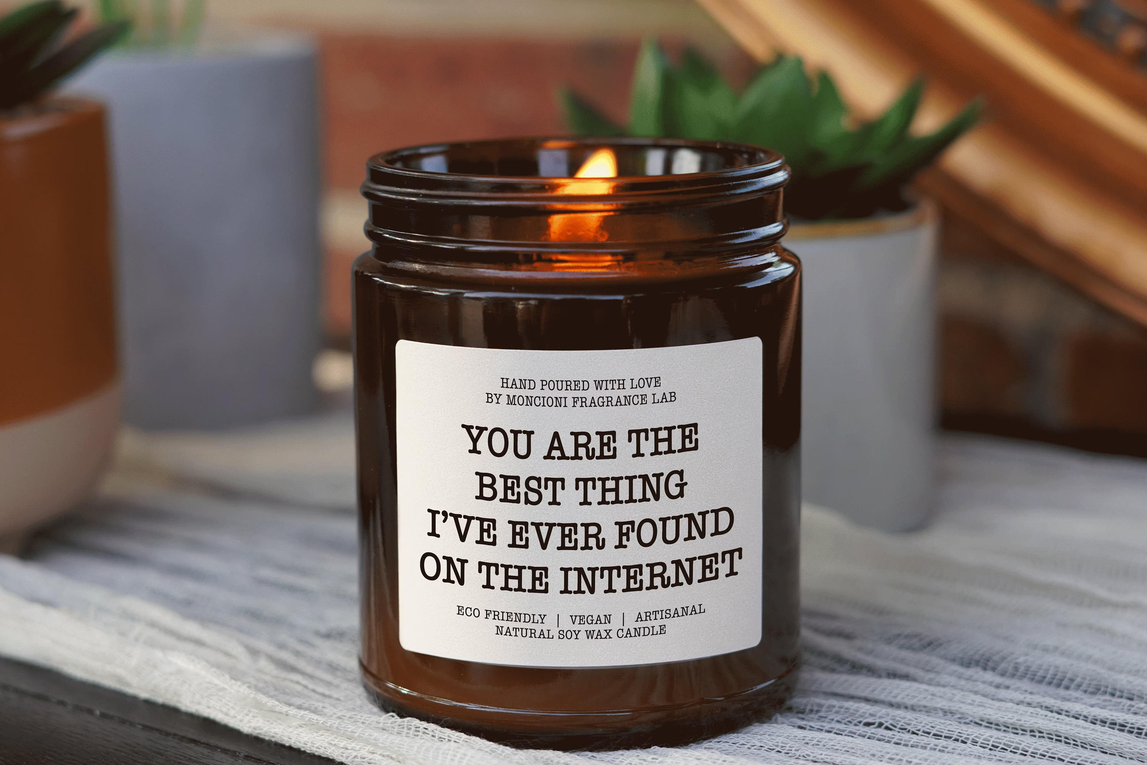 Best Thing on the Internet Candle Boyfriend Gift Candle