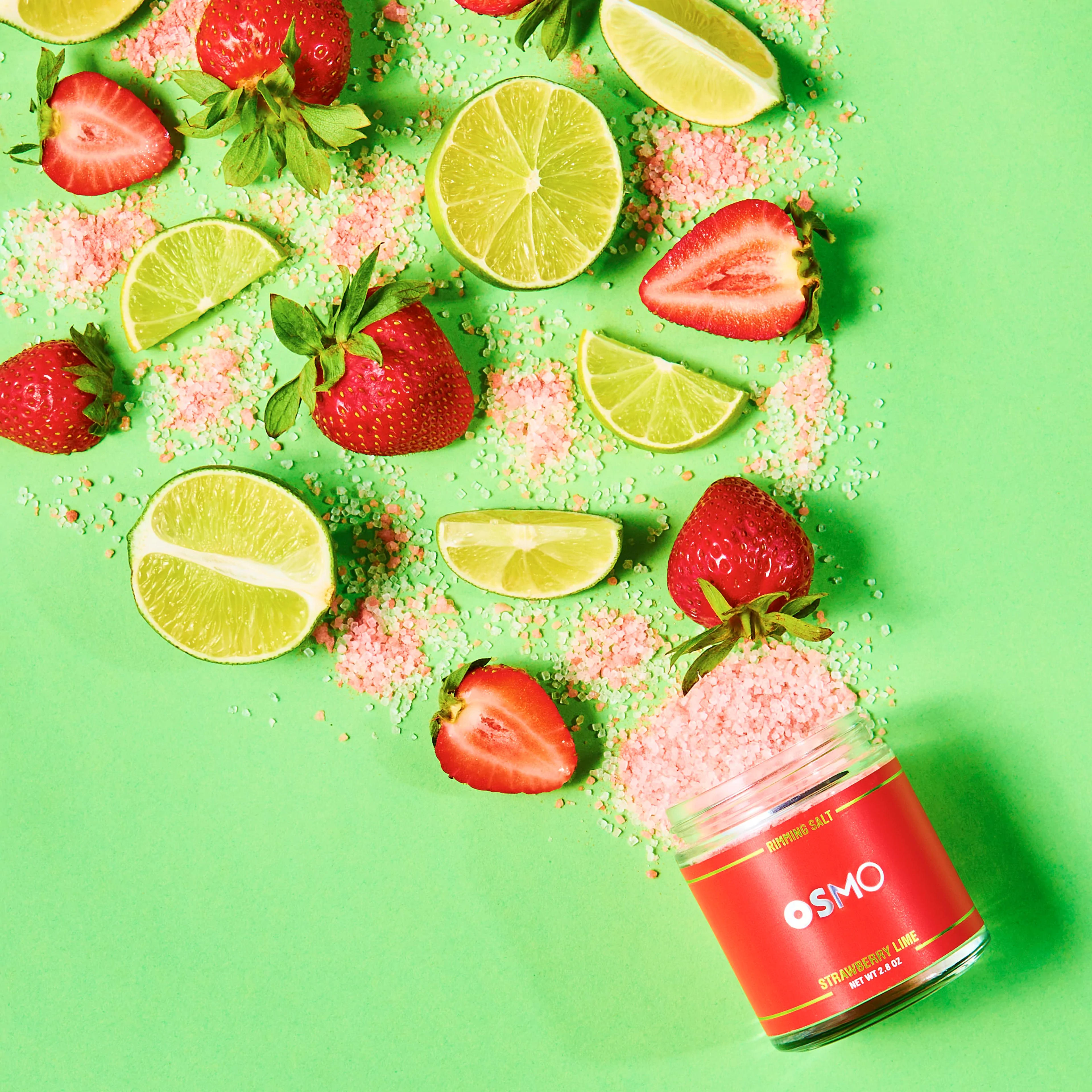 Strawberry Lime Rimming Salt