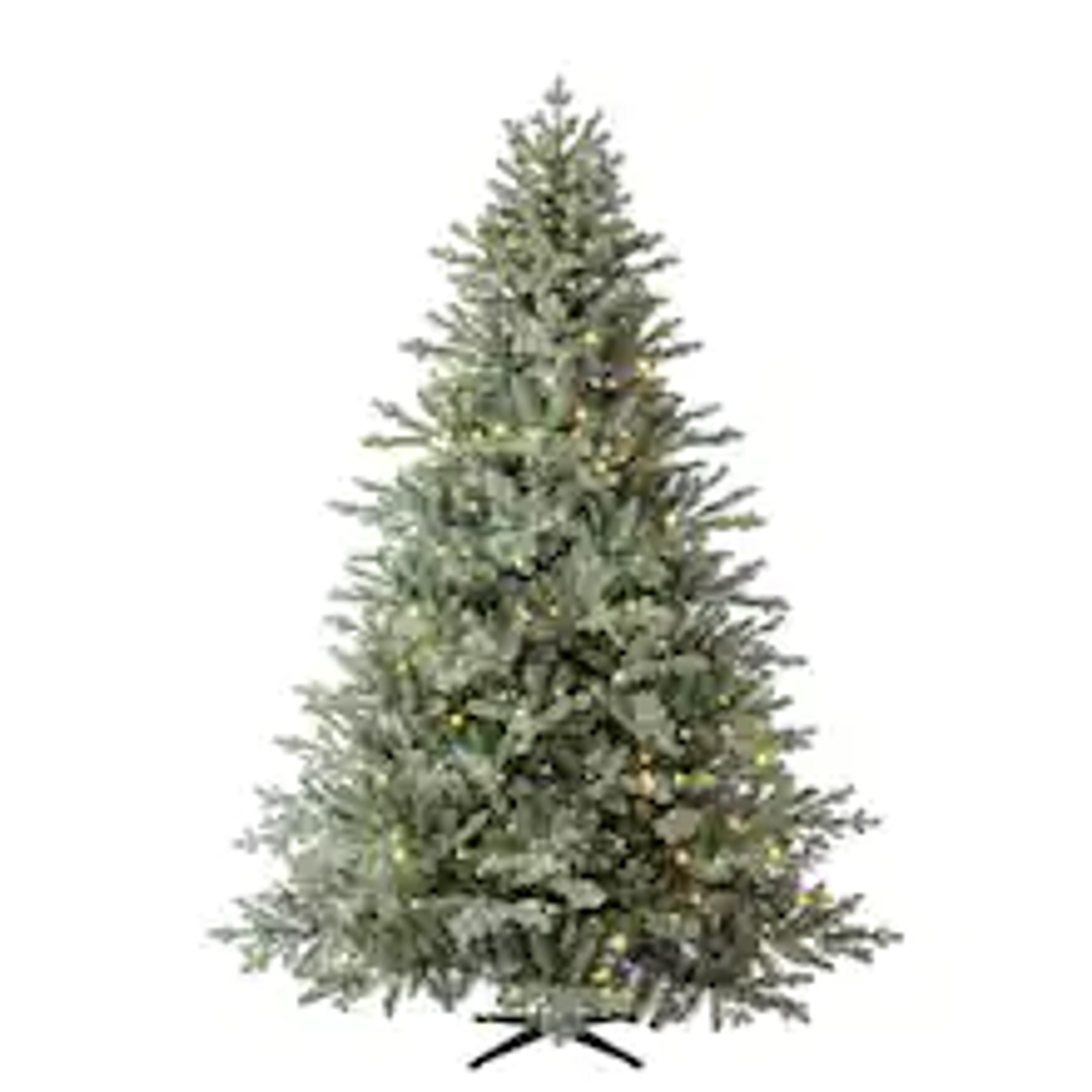 7.5ft. Pre-Lit Balkan Spruce Quick Set® Artificial Christmas Tree, Color-Changing LED Lights by Ashland® | Michaels