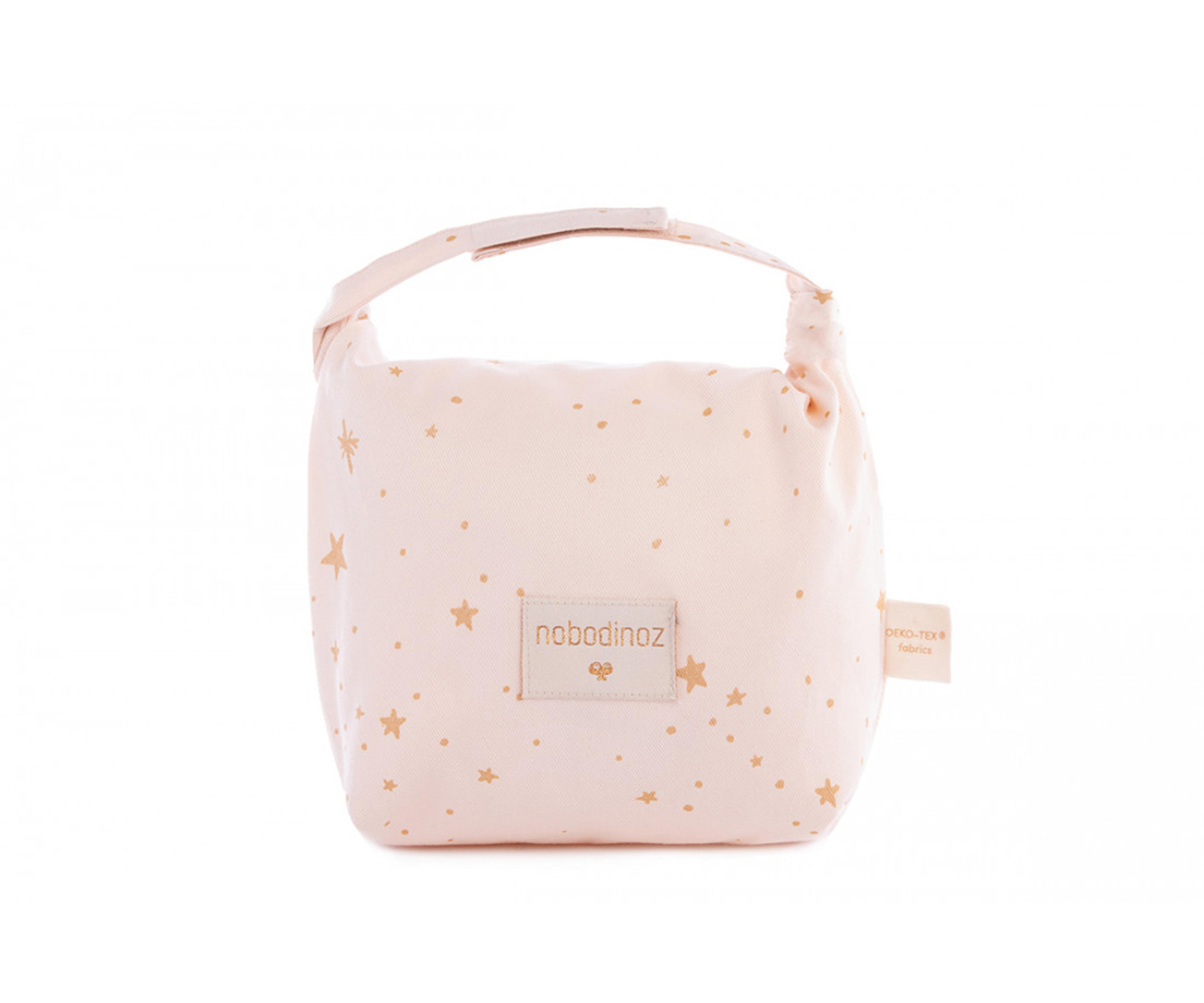 Too Cool Eco Lunch Bag Gold Stella/Dream Pink
