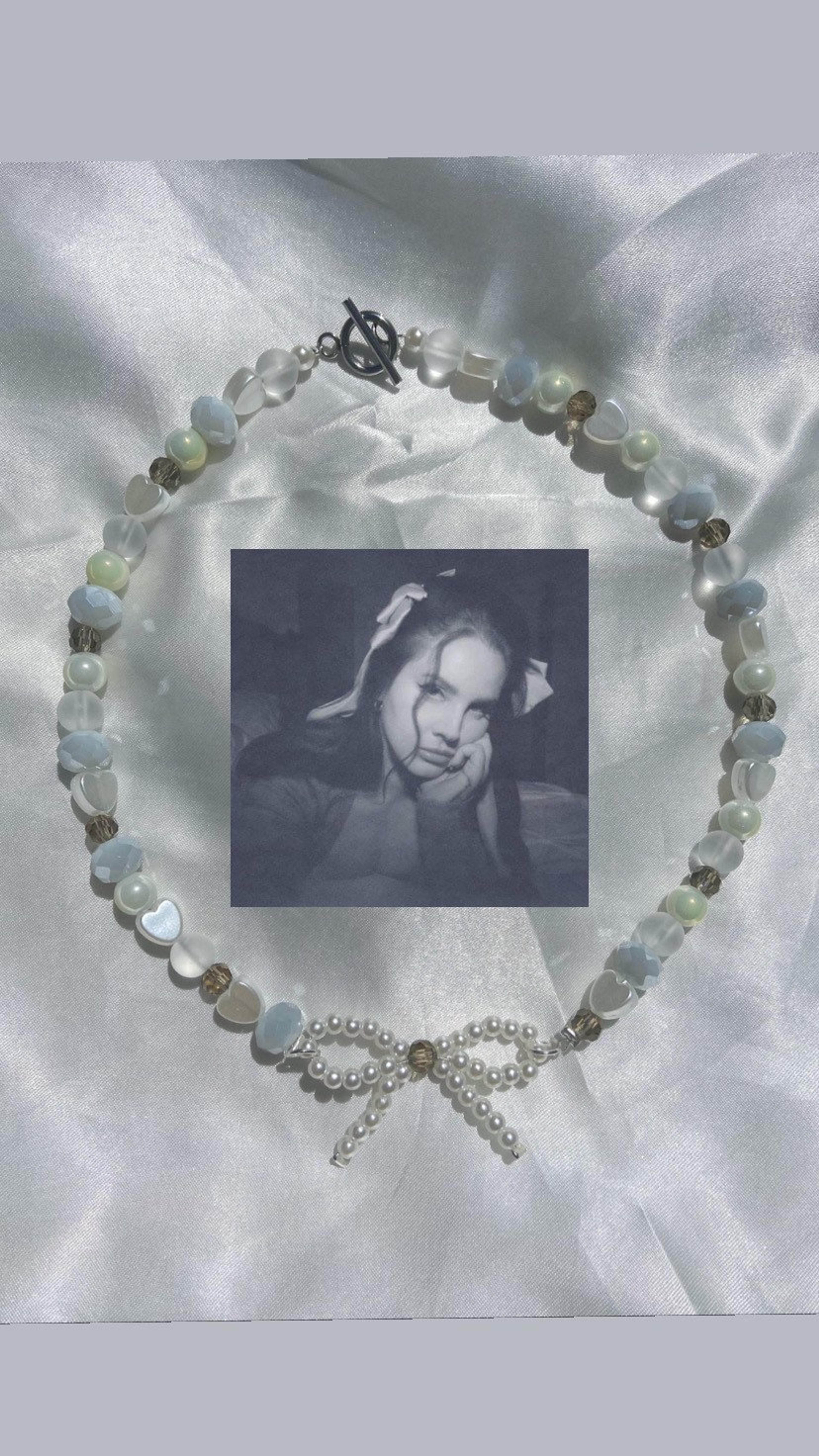 Lana Del Rey Inspired Beaded Necklace Did You Know Theres - Etsy