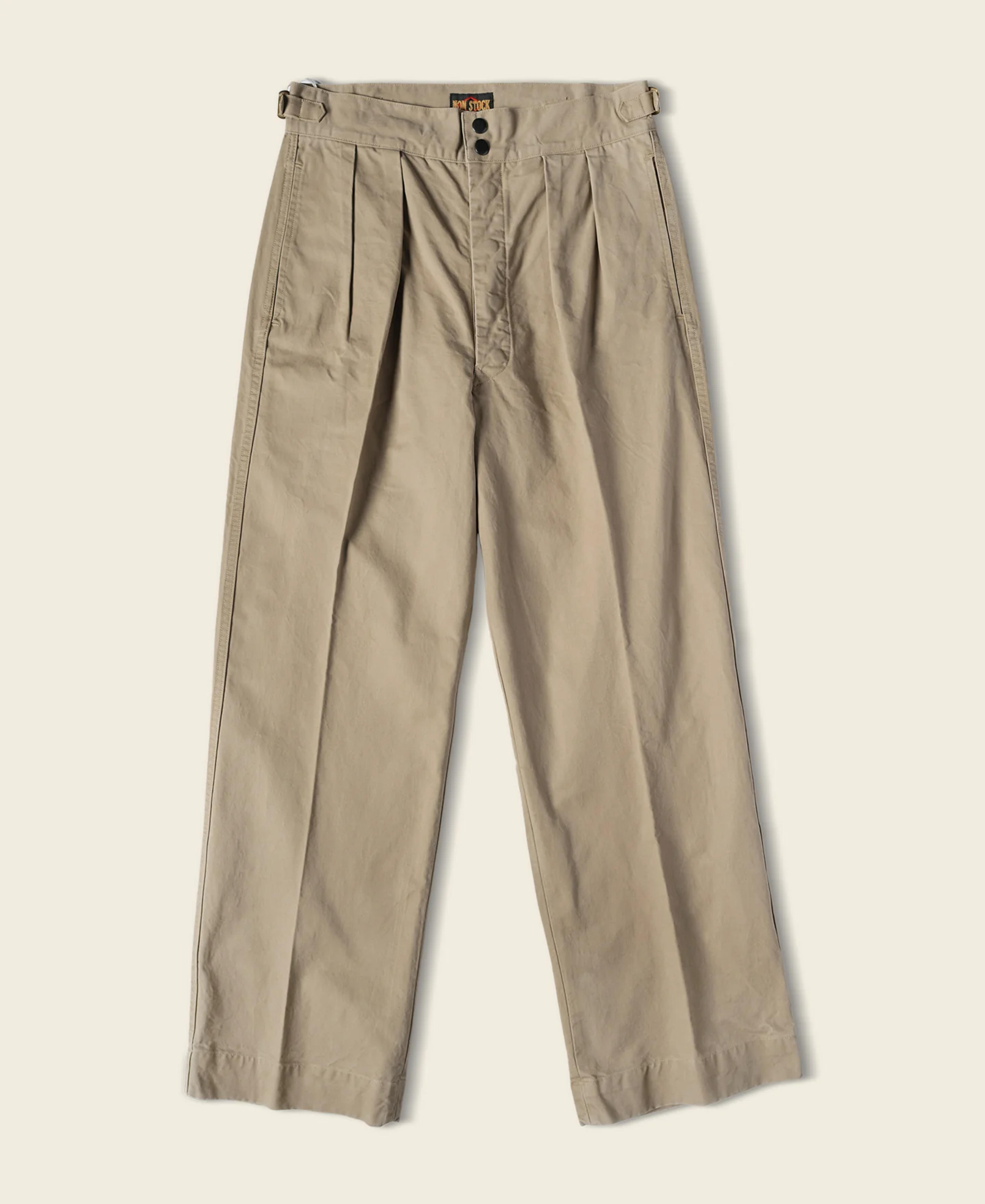 1960s AUS Army Combat Pants - Khaki | Heavyweight Field Trousers | Bronson