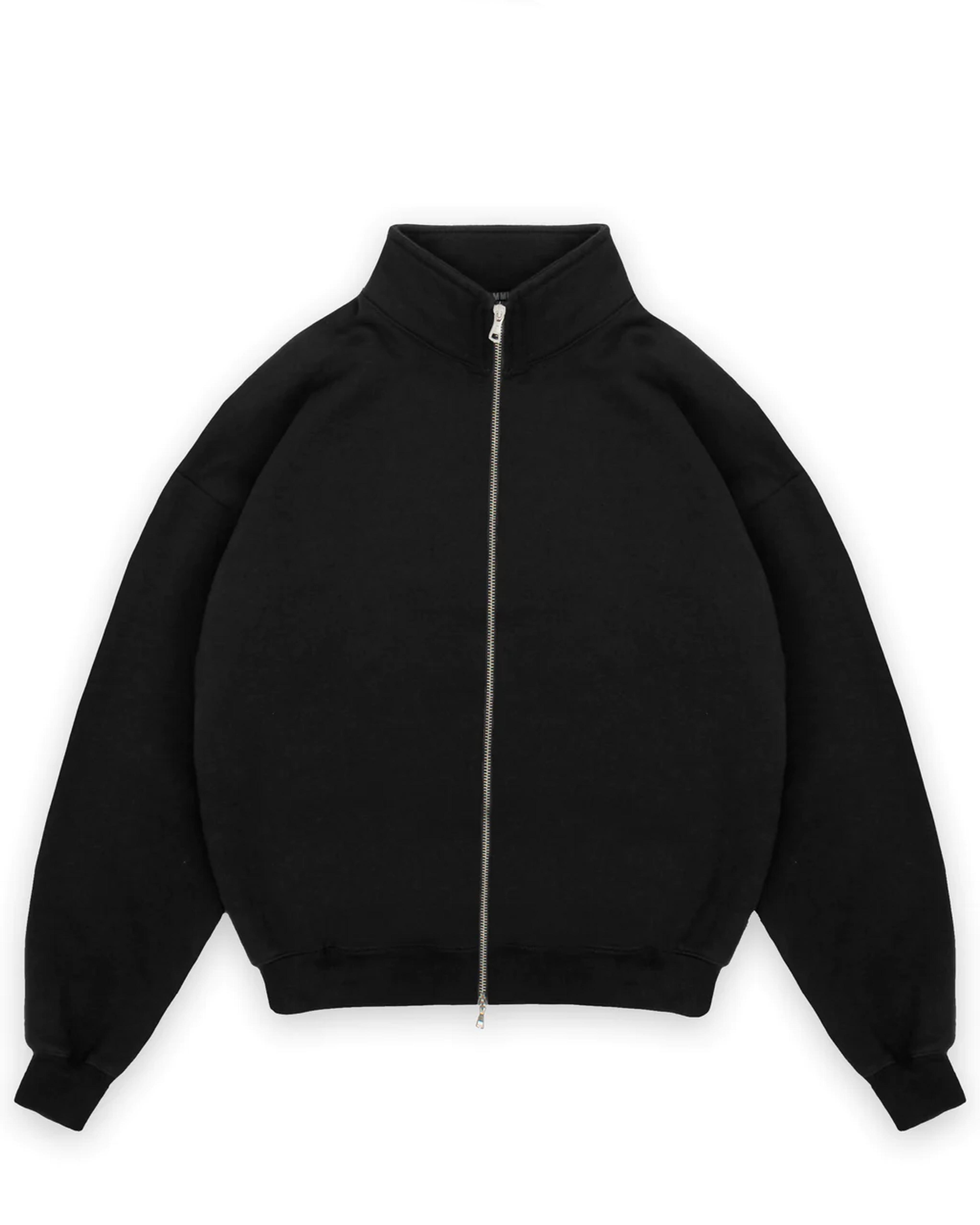 HEAVYWEIGHT TRACK TOP - BLACK