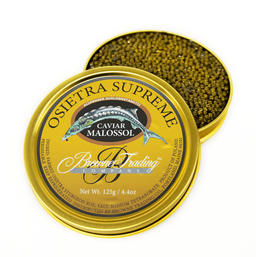 Browne Trading Osetra Supreme Caviar - true "Russian Sturgeon" Caviar