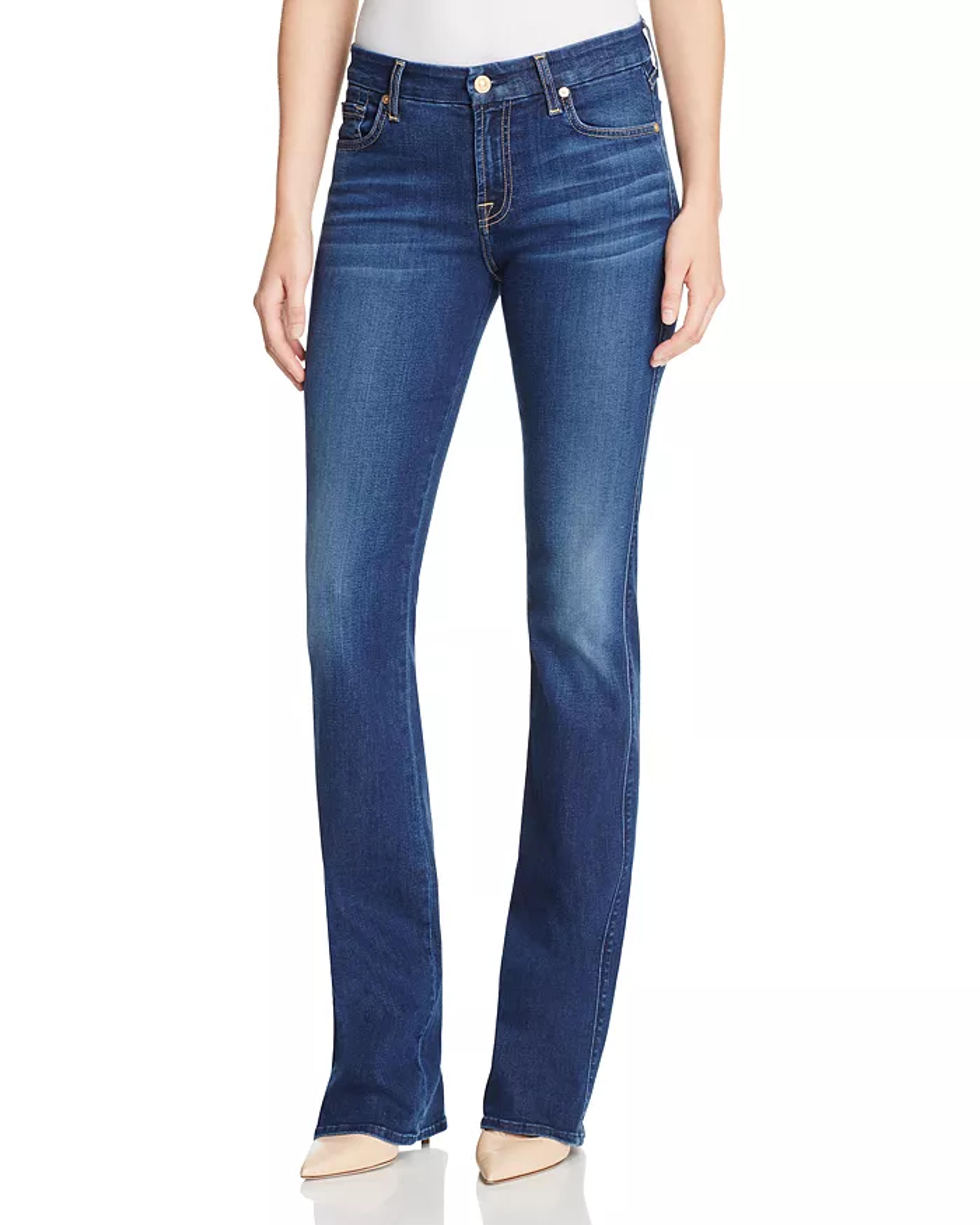 7 For All Mankind B(air) Kimmie High Rise Bootcut Jeans in Duchess | Bloomingdale's