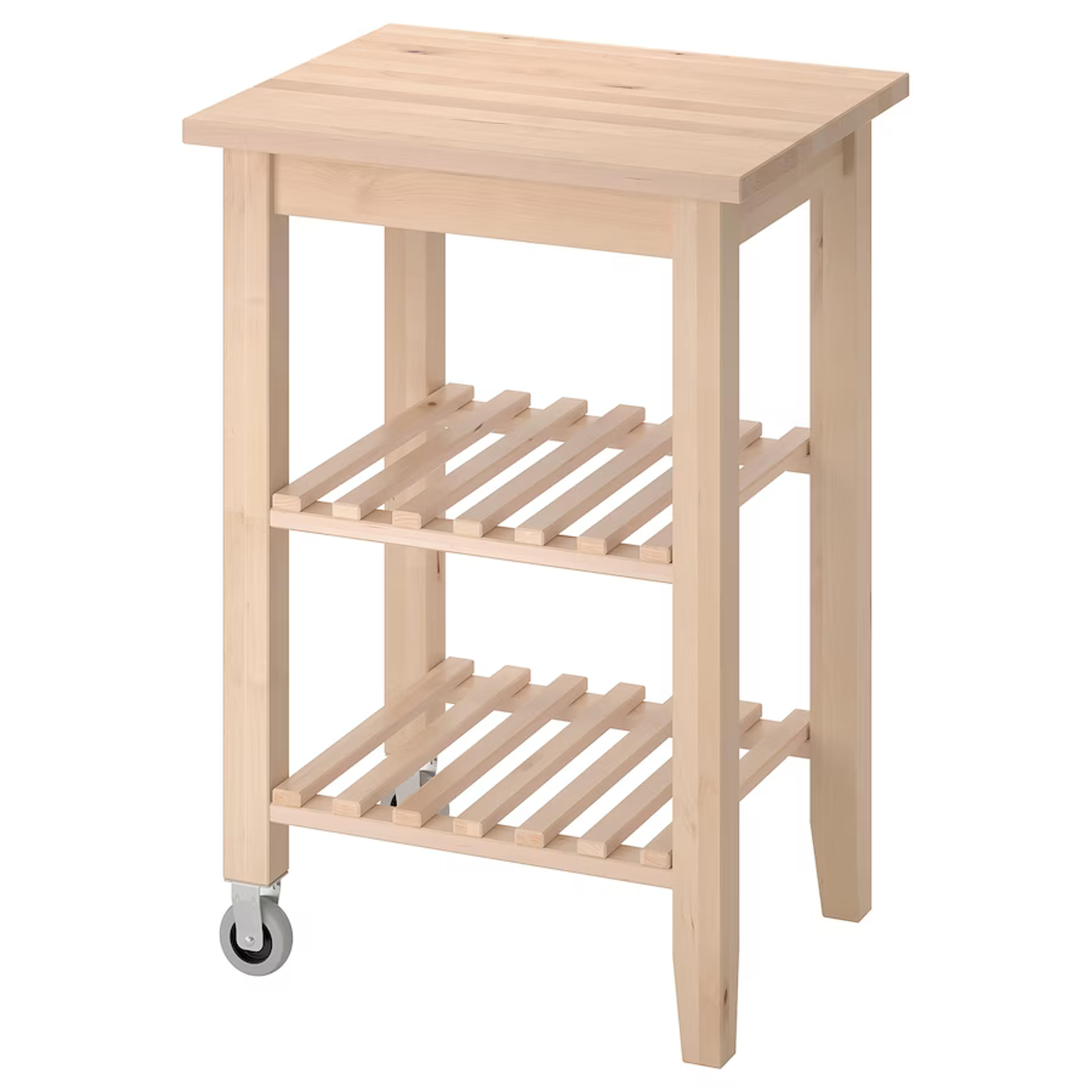 BEKVÄM Kitchen cart, birch - IKEA