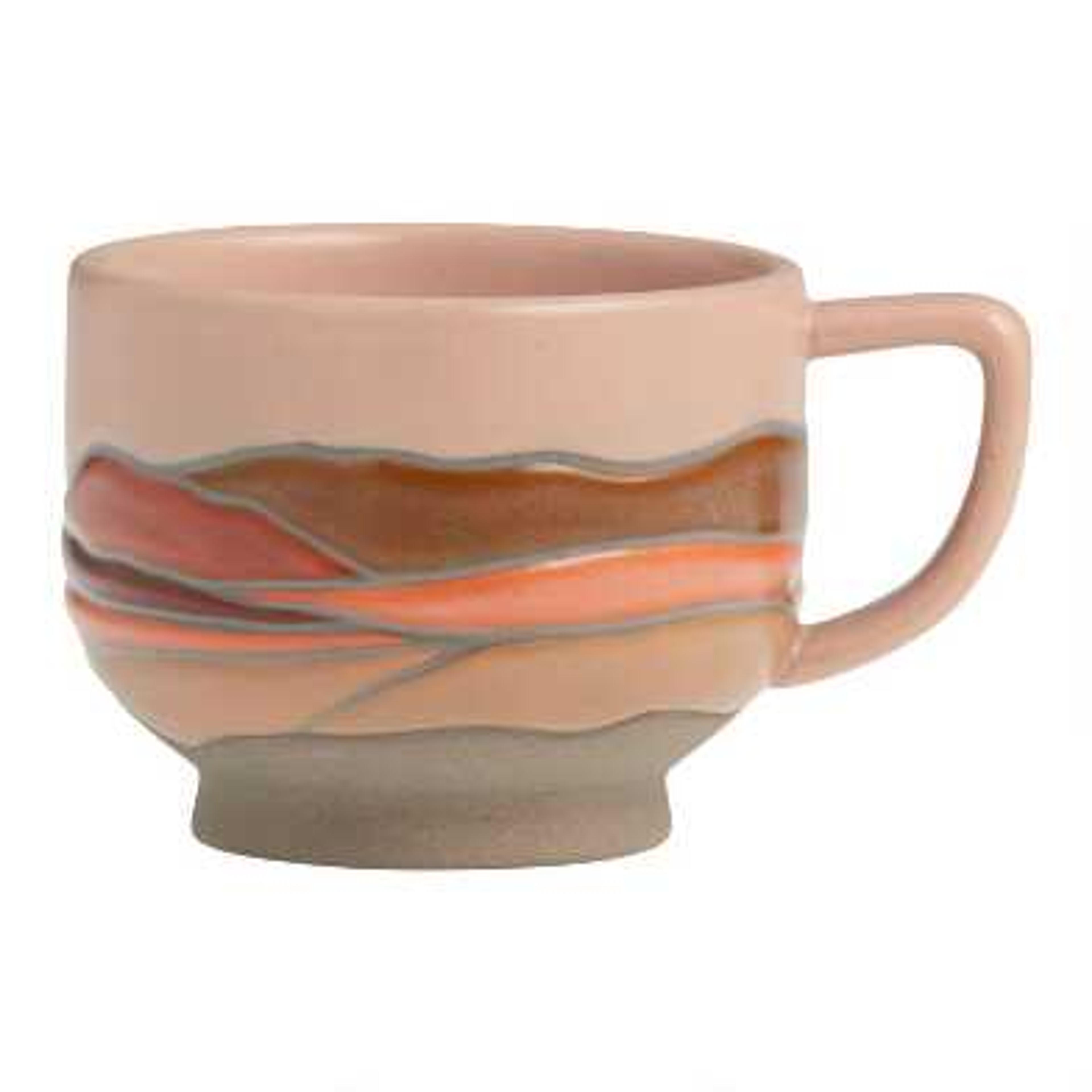 Kolor Me Koby Wax Resist Landscape Mug | World Market