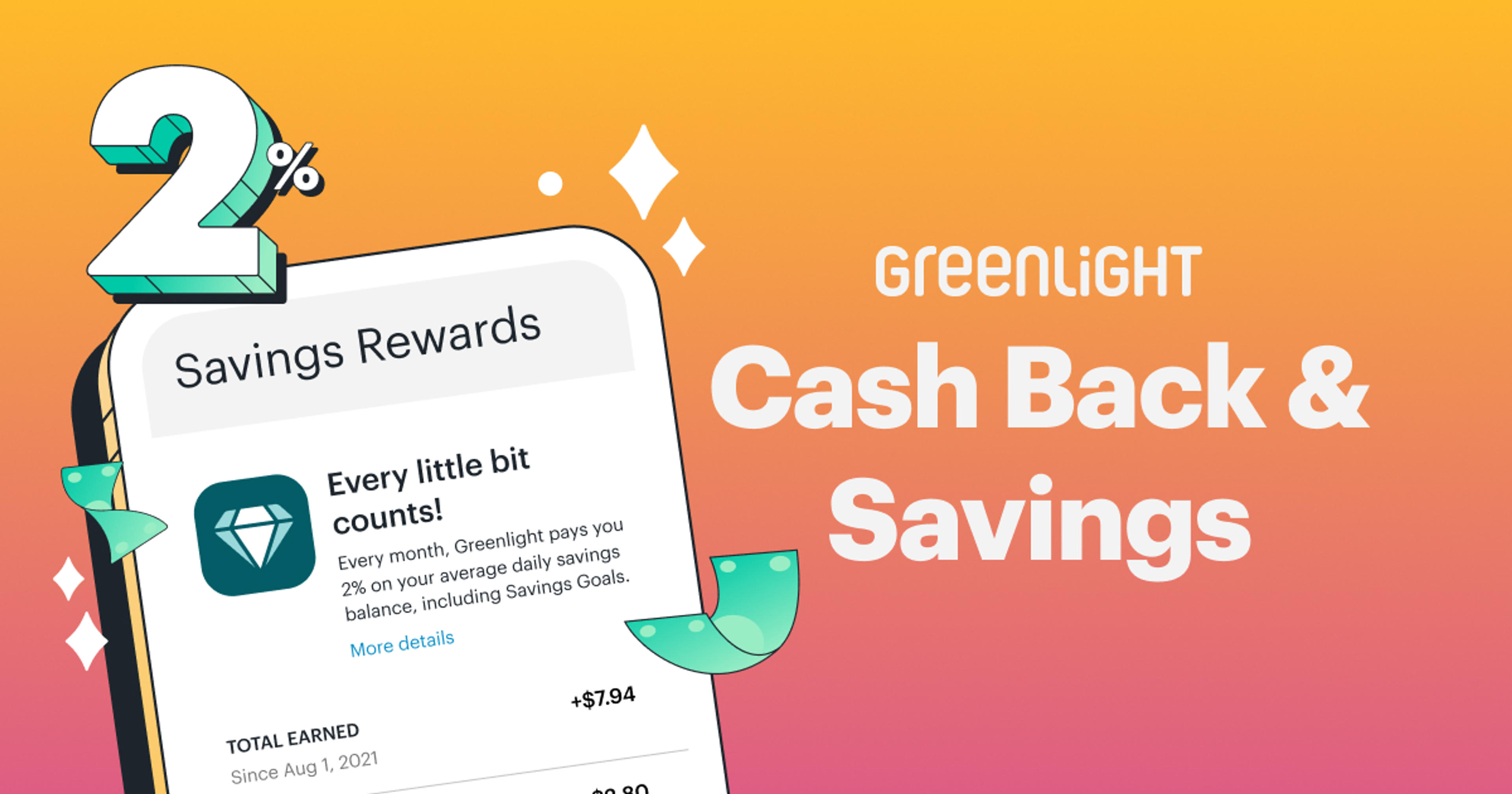 Cash Back Rewards & Savings for Kids