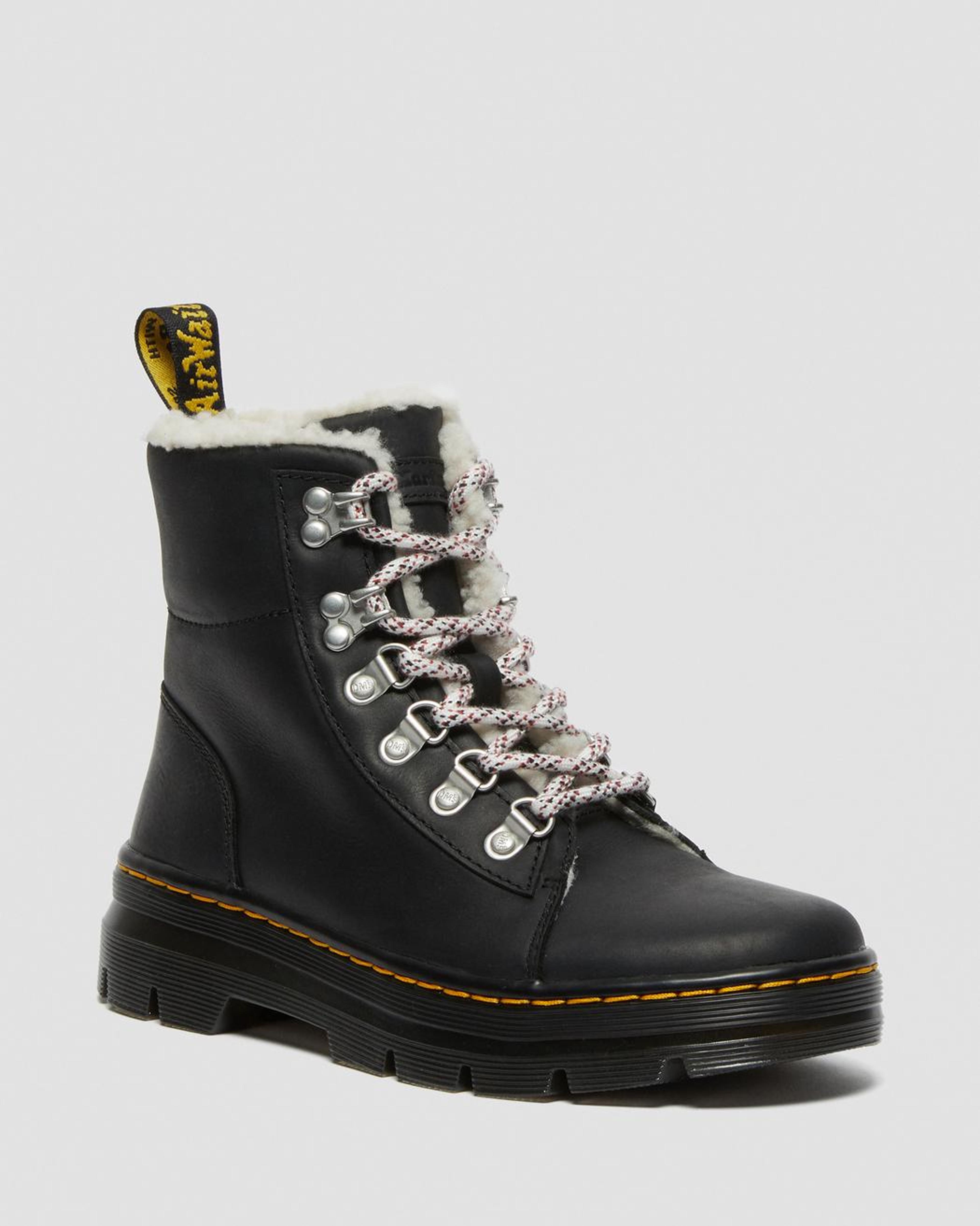 Combs Faux Shearling Lined Casual Boots | Dr. Martens