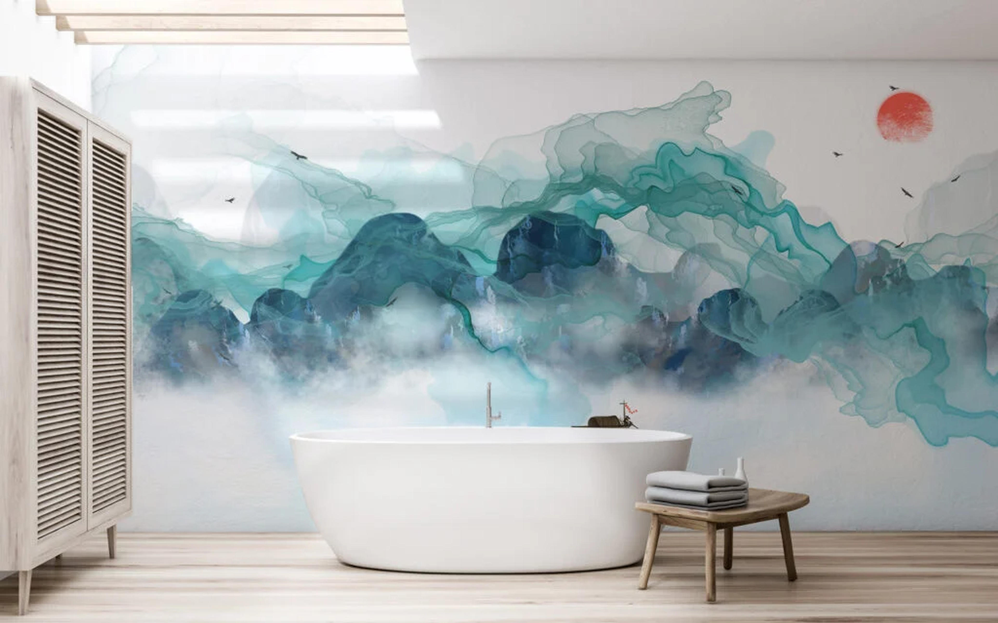 Modern Bathroom Wallpaper Ideas: Elevate Your Space