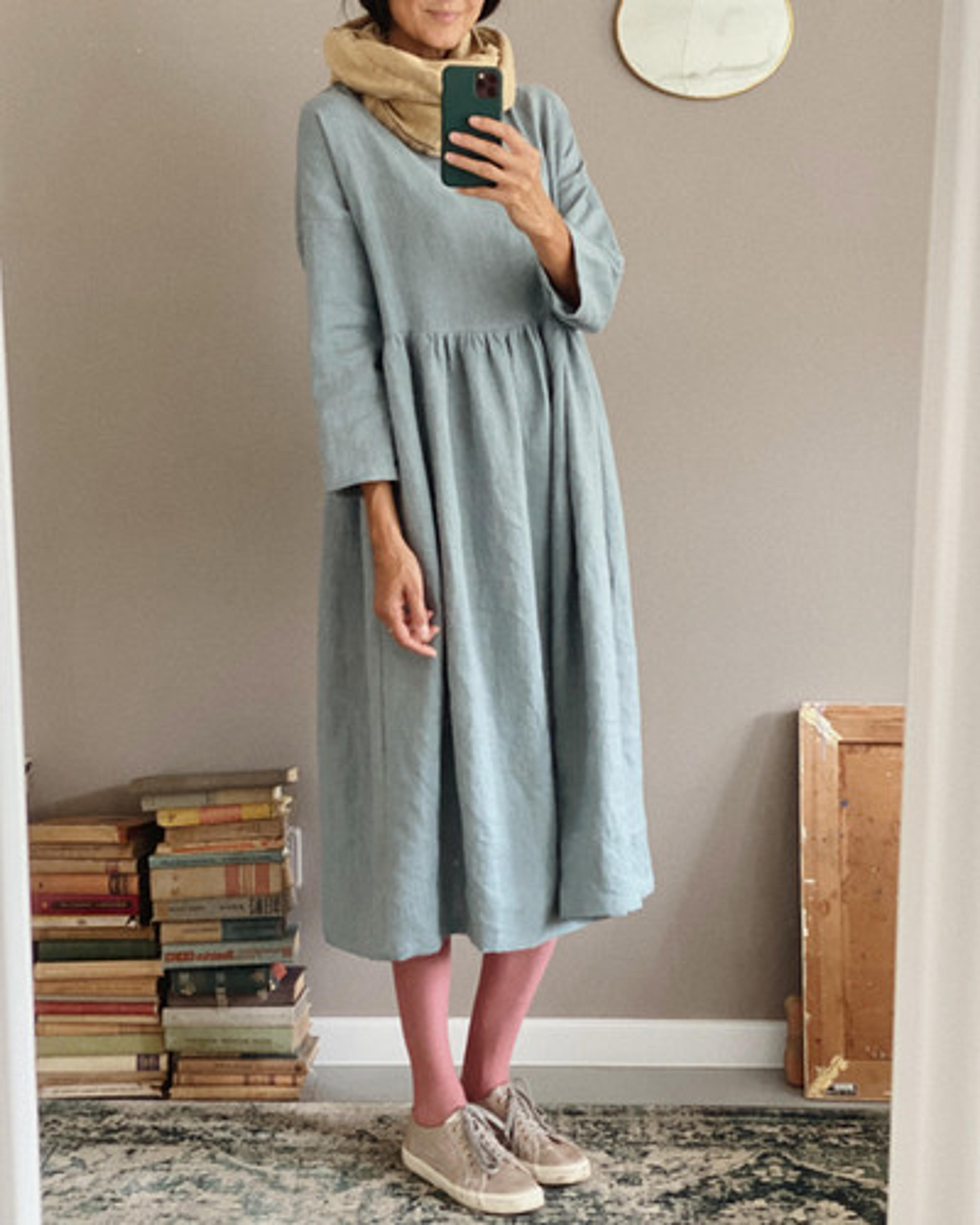 Women's linen dress SOPHIA