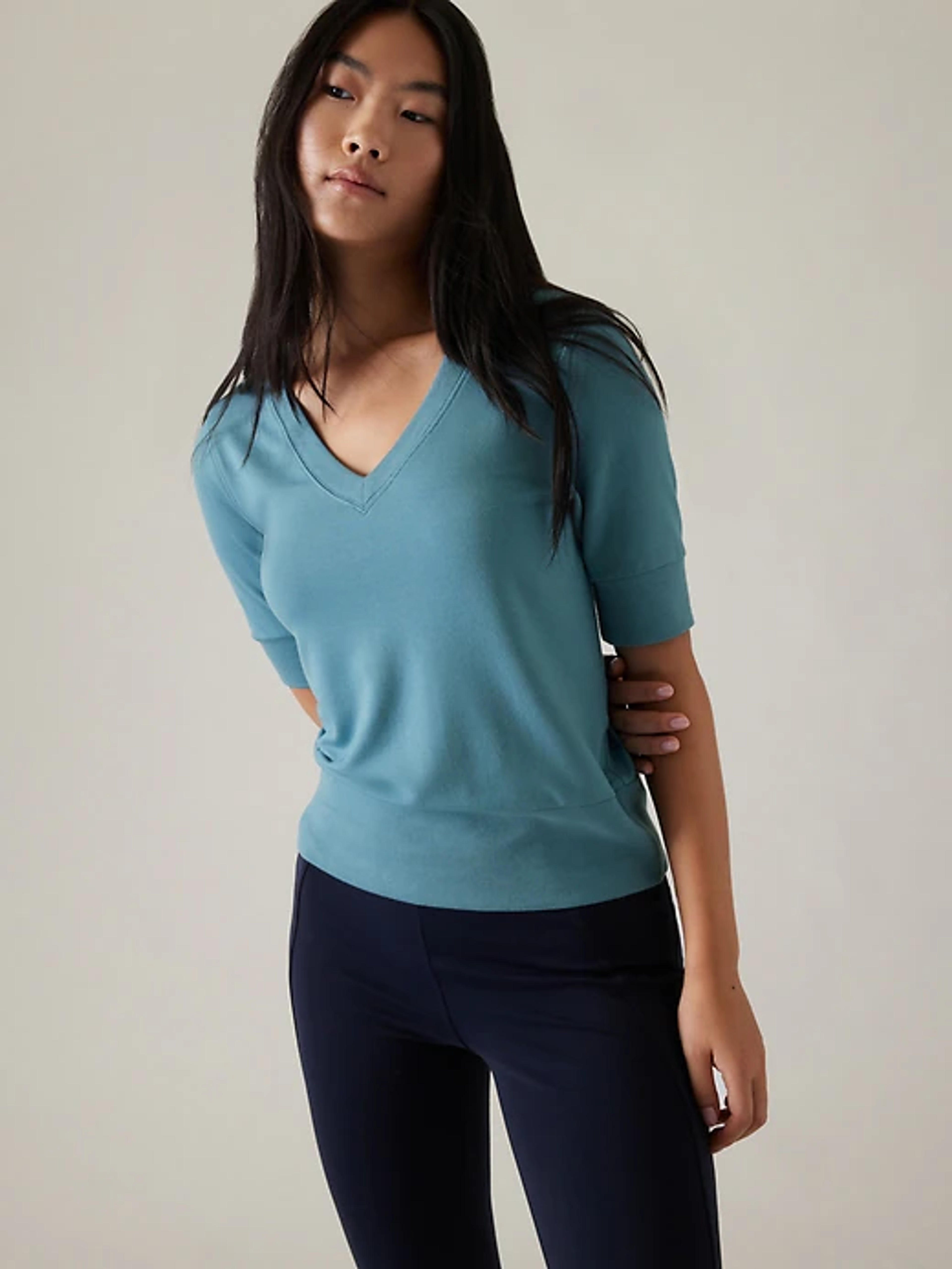 Step Forward Sweatshirt Tee | Athleta