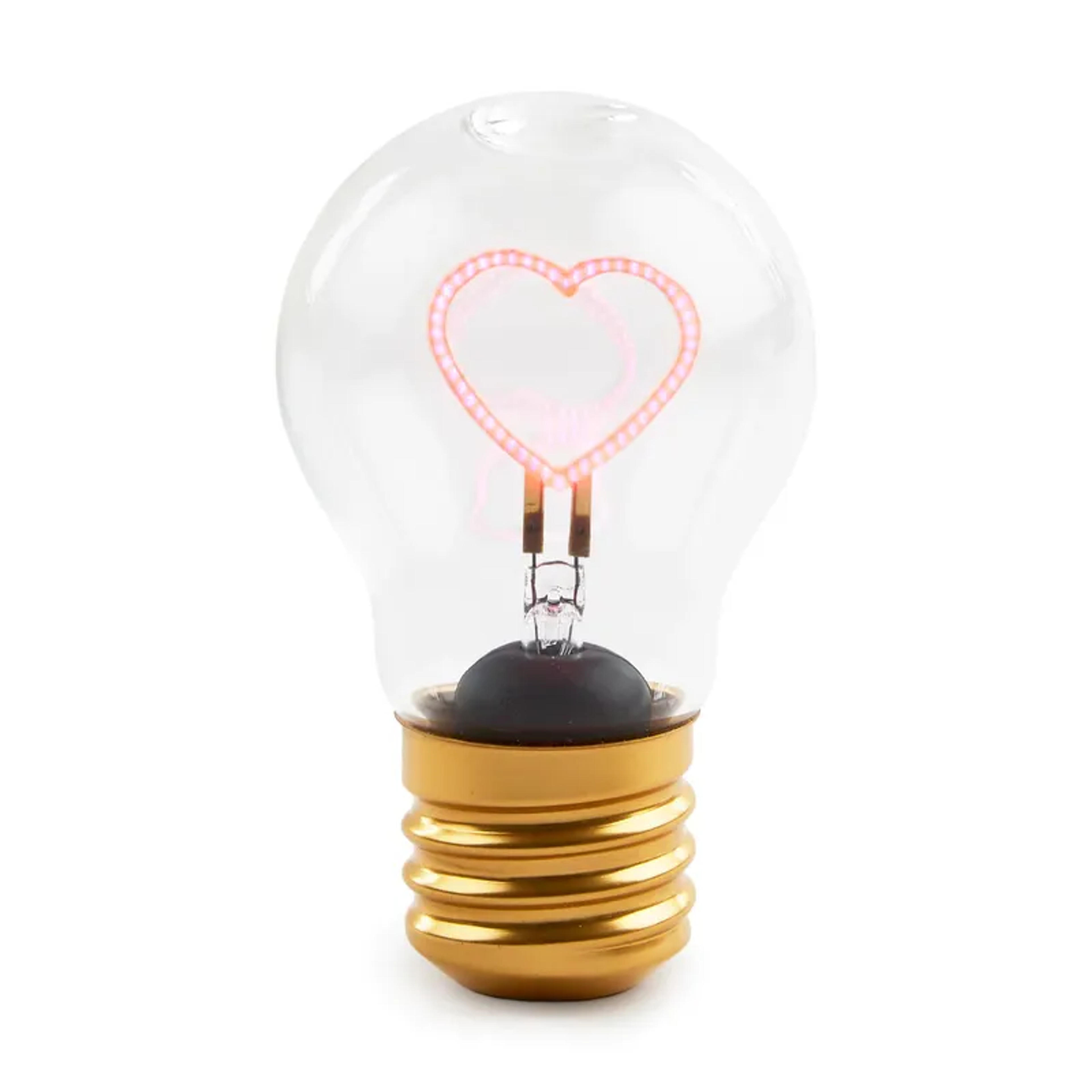 Heart Rechargeable Bulb Light